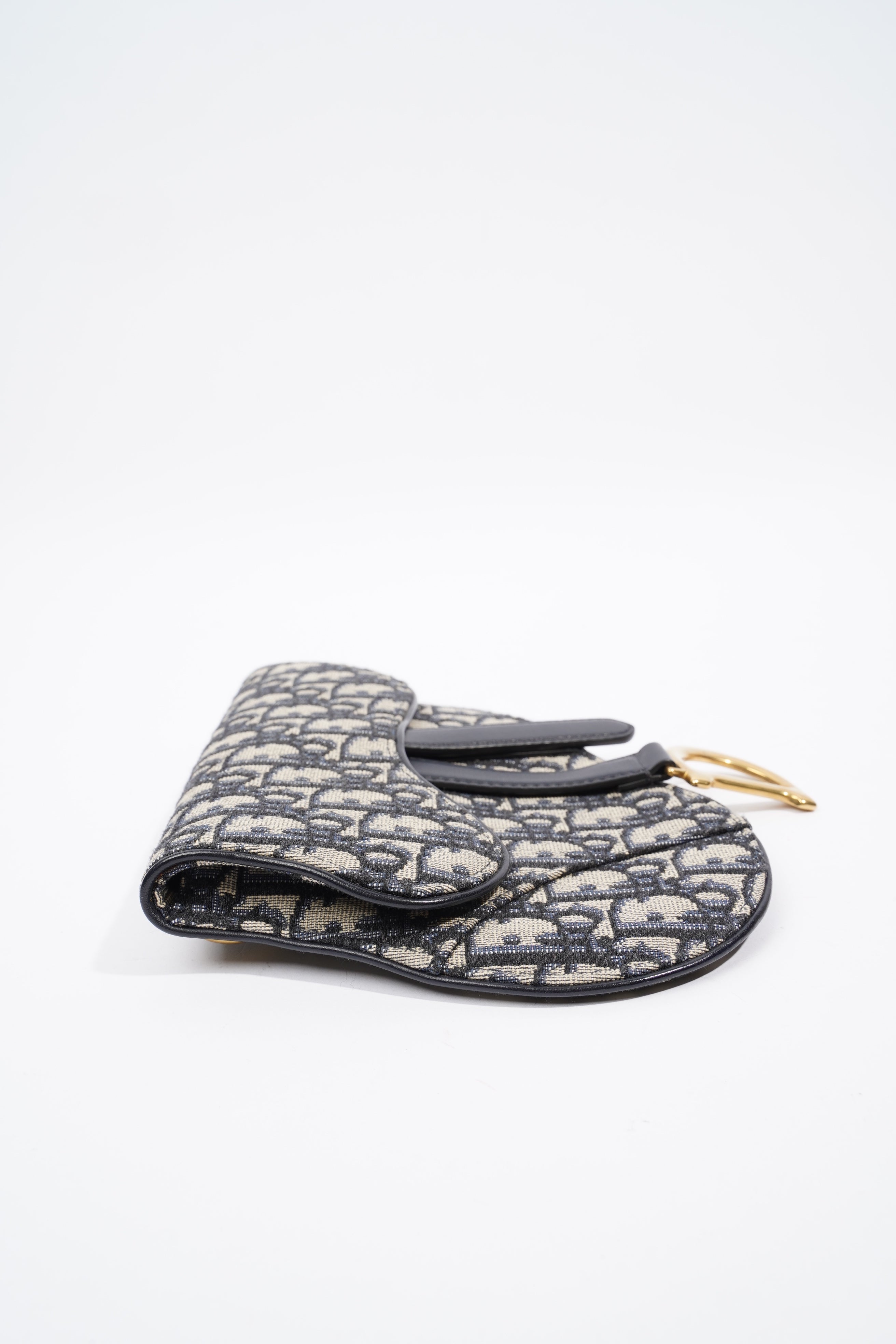 Christian Dior Saddle Belt Bag Oblique Canvas