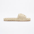 Chanel CC Braided Cord Beige Fabric EU 40 UK 7