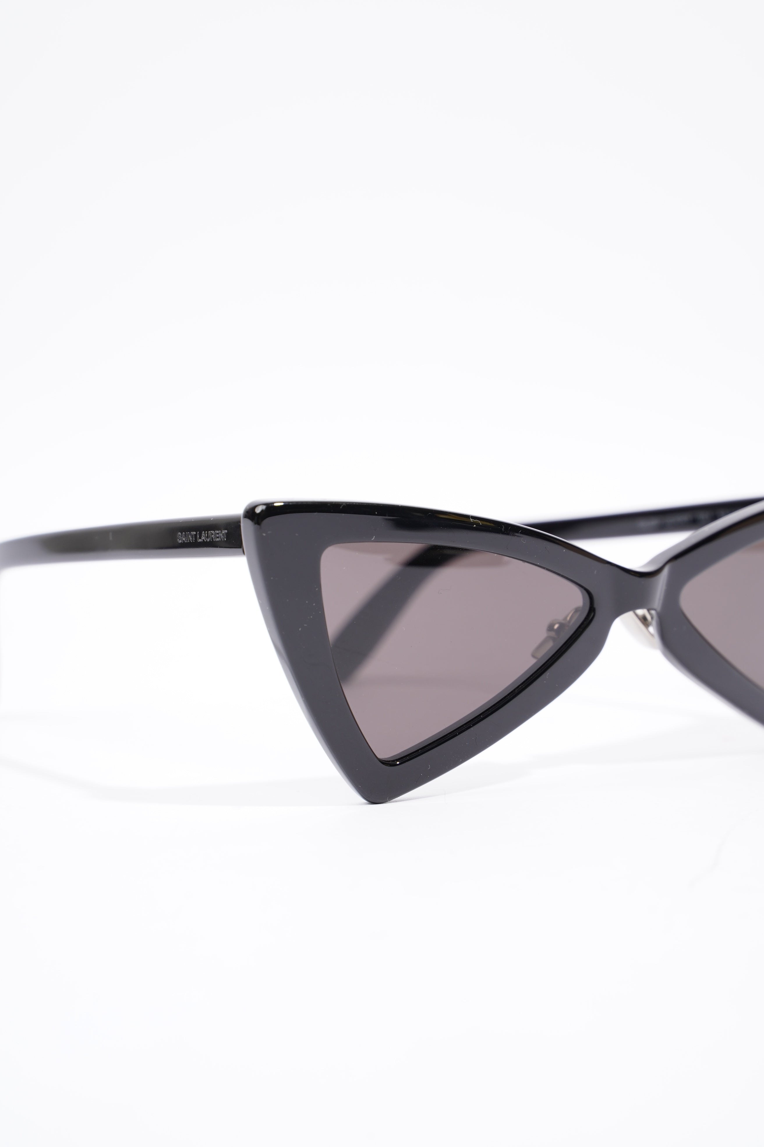 Saint Laurent New Wave Jerry Sunglasses Black Acetate 53mm 19mm