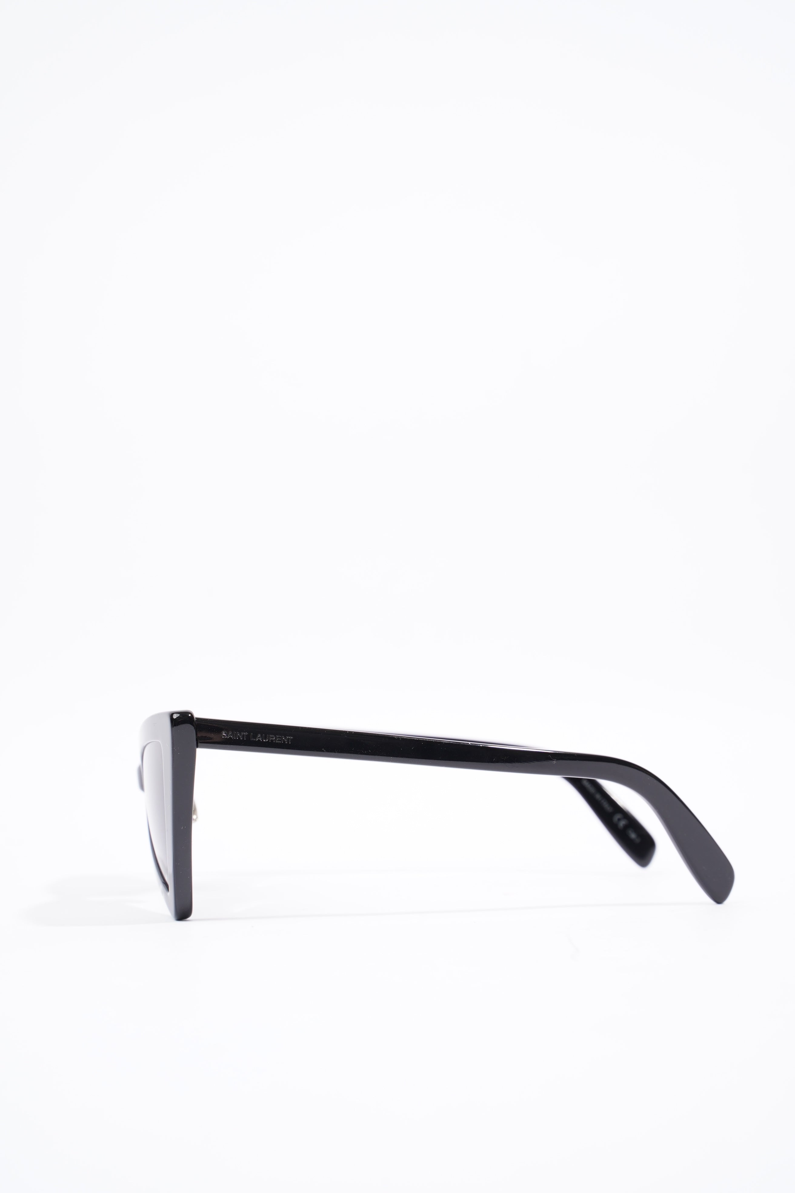 Saint Laurent New Wave Jerry Sunglasses Black Acetate 53mm 19mm