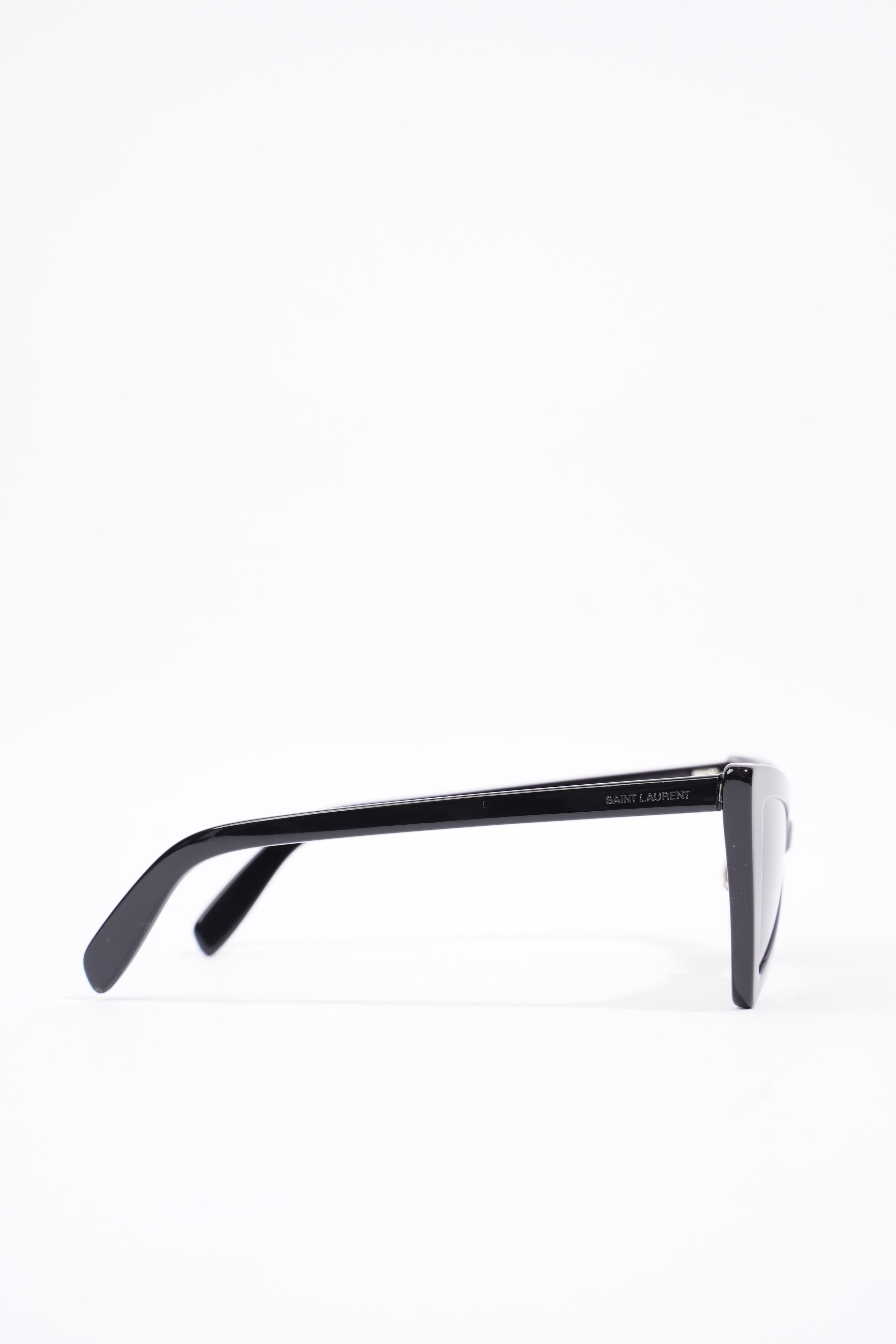 Saint Laurent New Wave Jerry Sunglasses Black Acetate 53mm 19mm