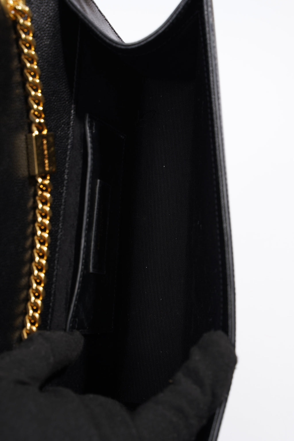 Saint Laurent Kate Black Leather Small