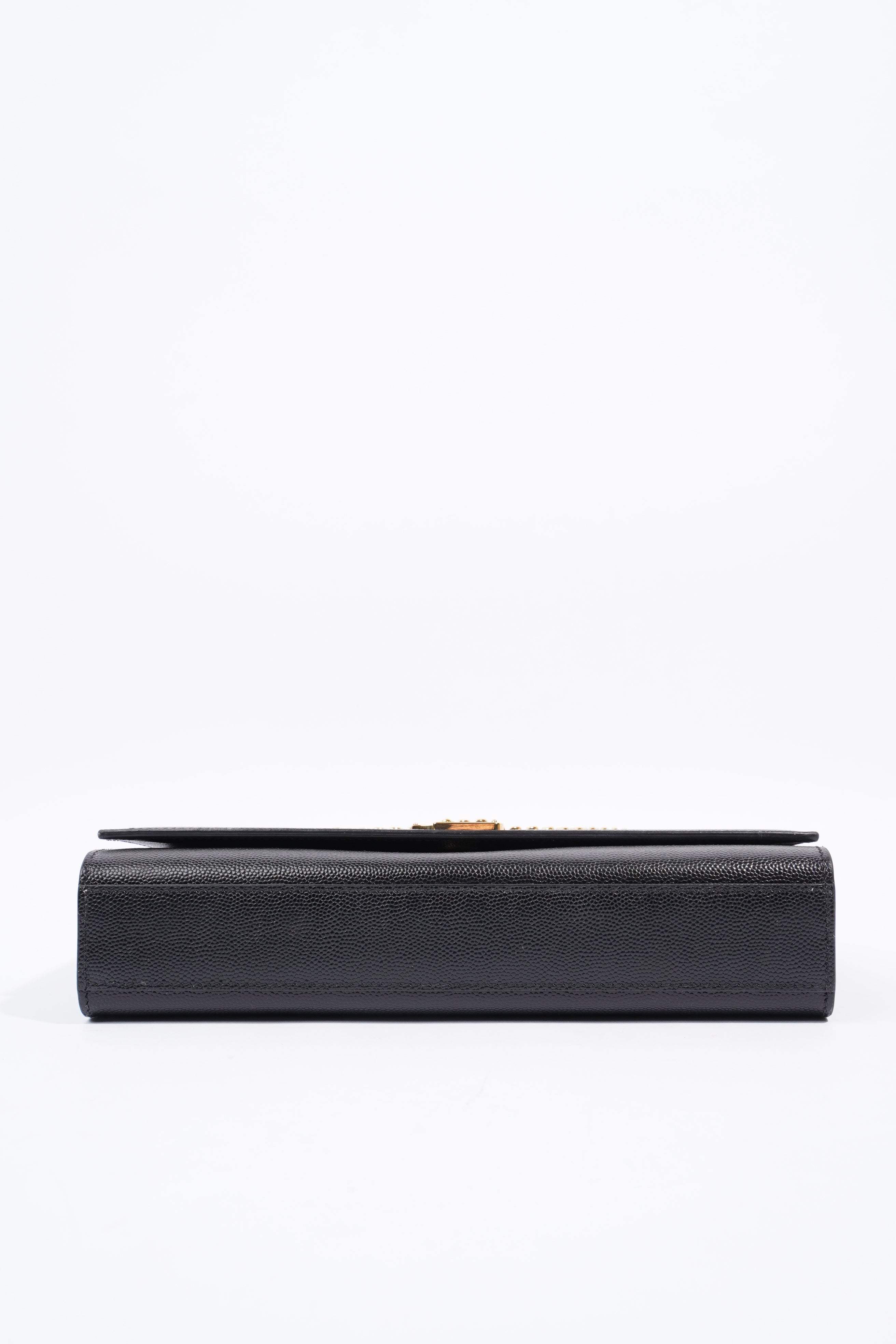 Saint Laurent Kate Black Leather Small