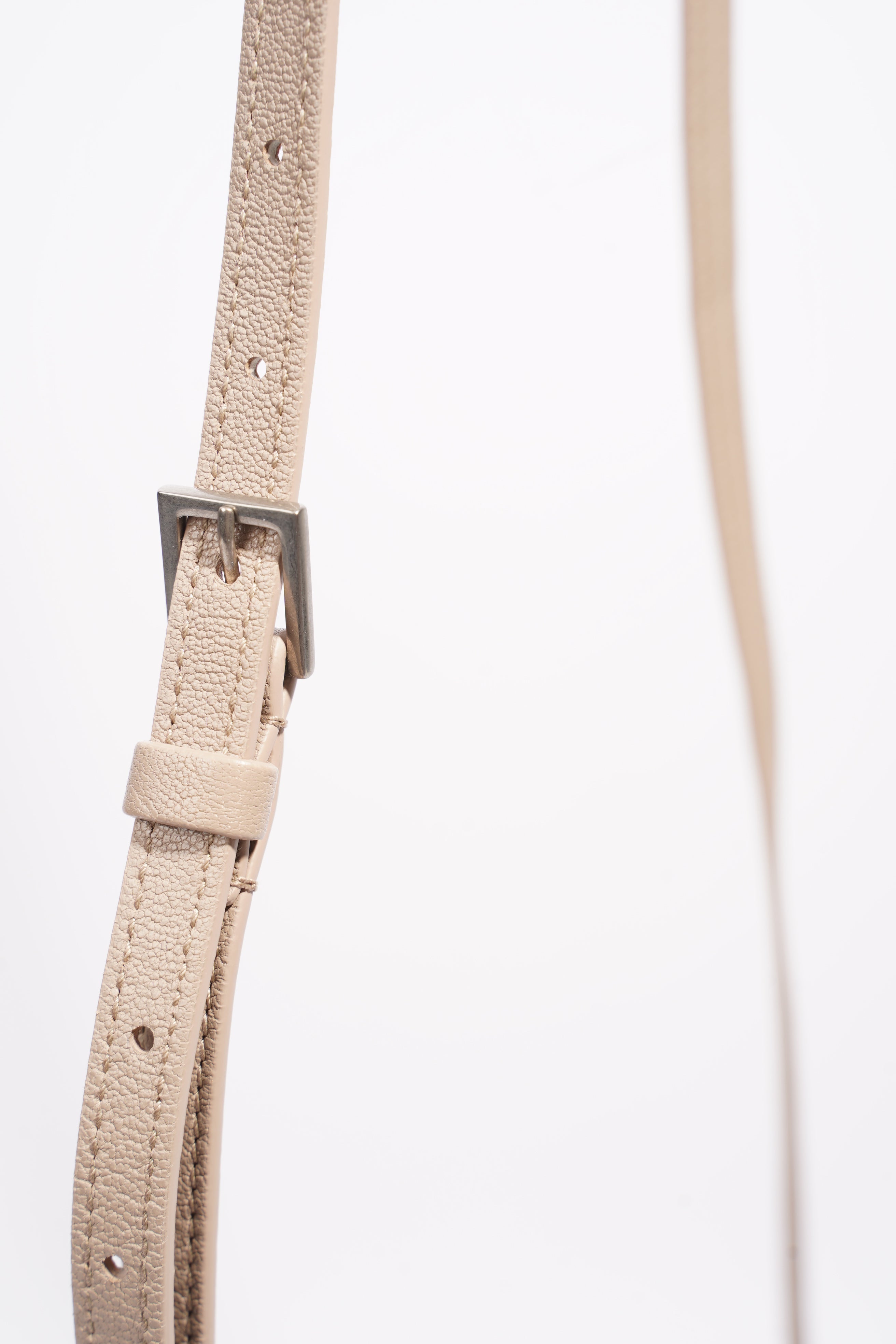 Saint Laurent Lou Camera Bag Nude Leather Small