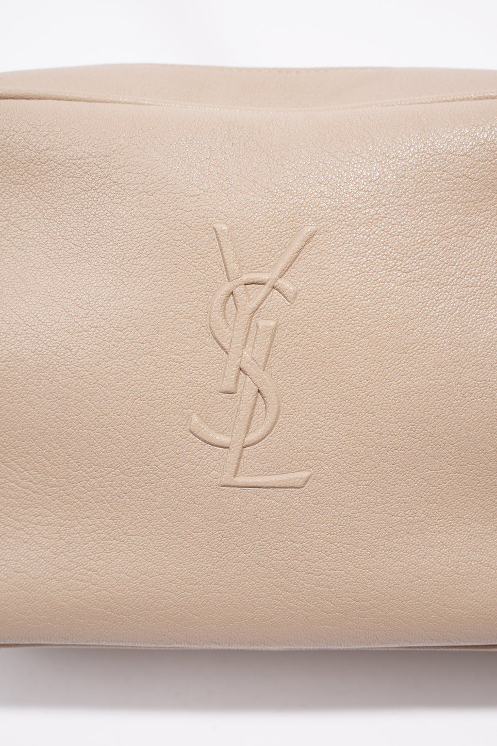 Saint Laurent Lou Camera Bag Nude Leather Small