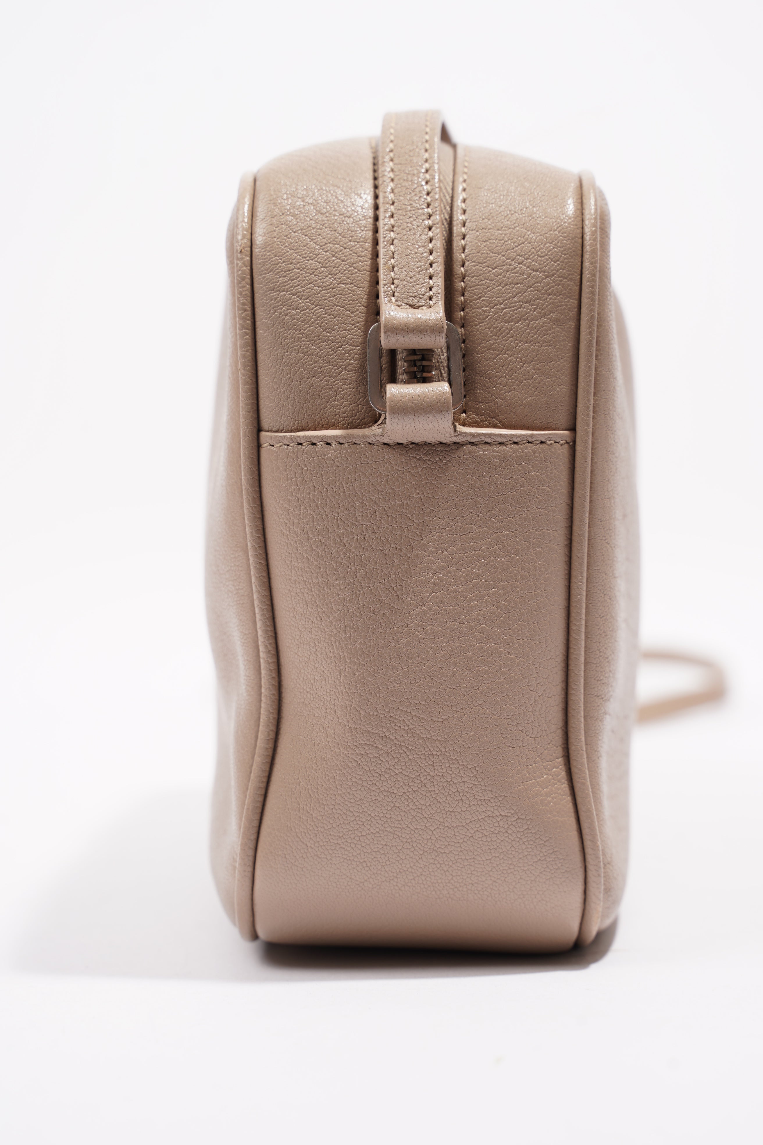 Saint Laurent Lou Camera Bag Nude Leather Small