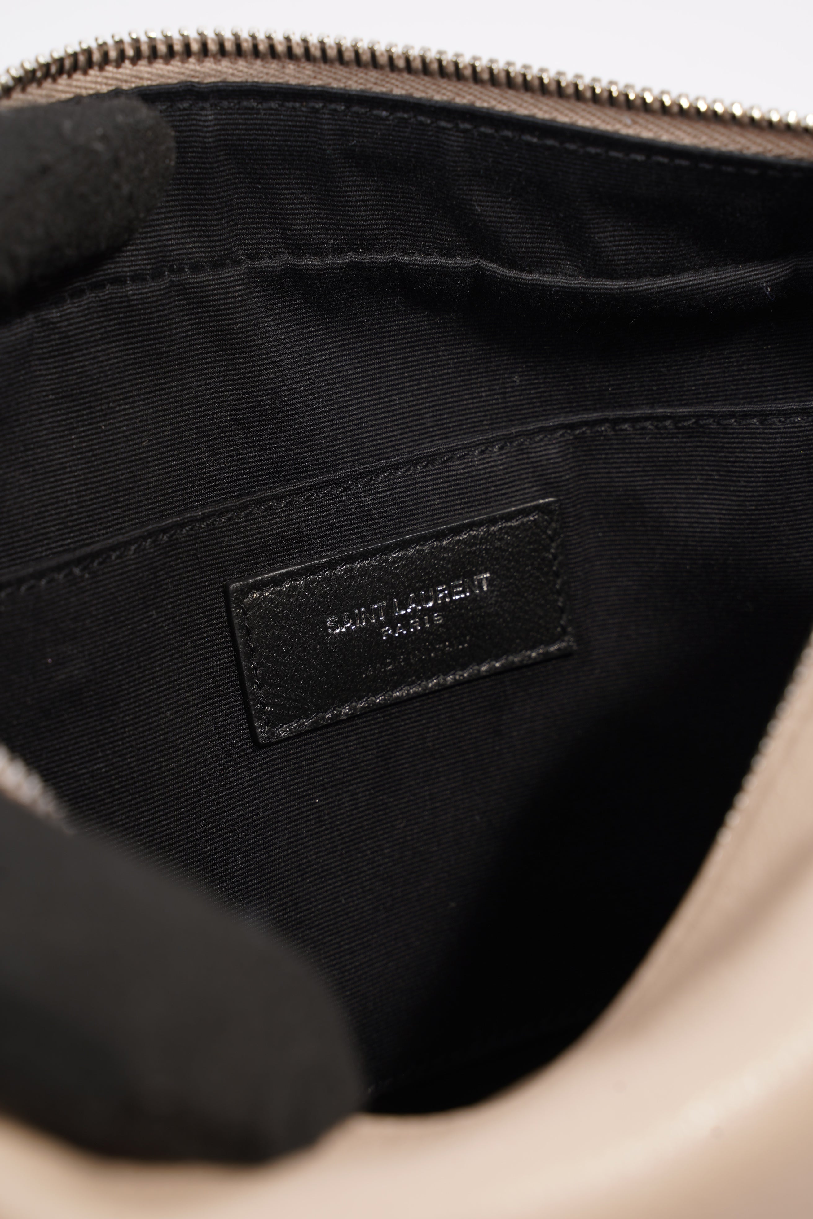 Saint Laurent Lou Camera Bag Nude Leather Small