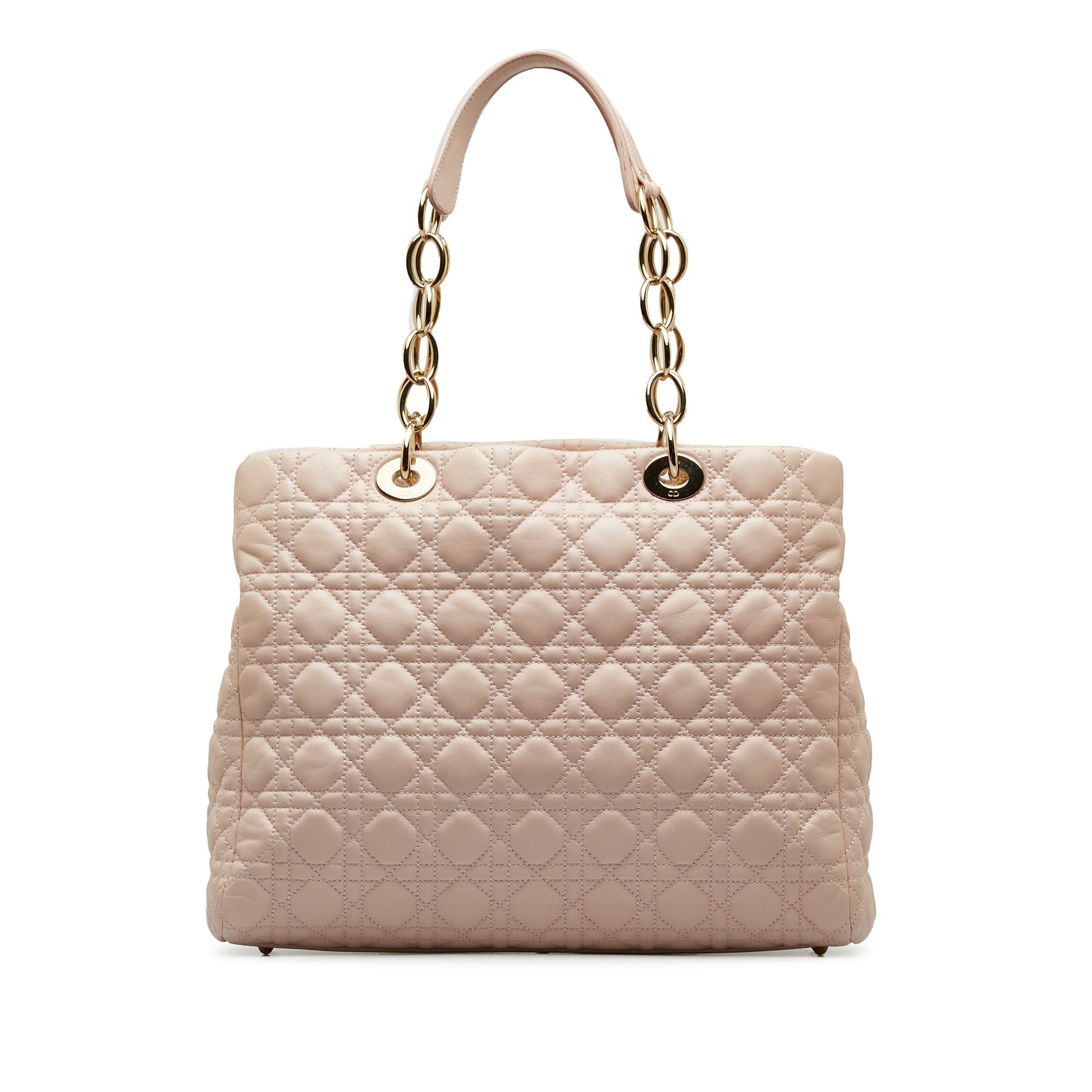 DIORLarge Cannage Lady  Soft Shopping Tote Tote Bag