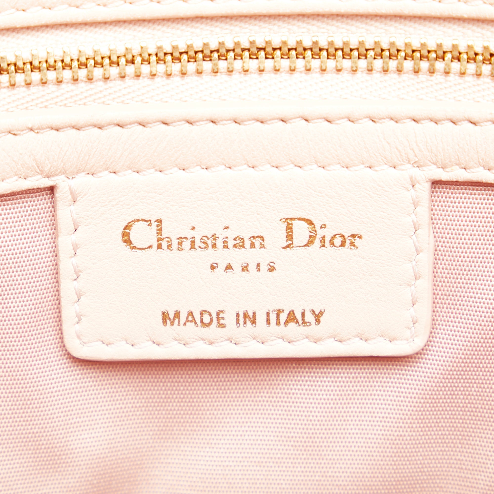 DIORLarge Cannage Lady  Soft Shopping Tote Tote Bag