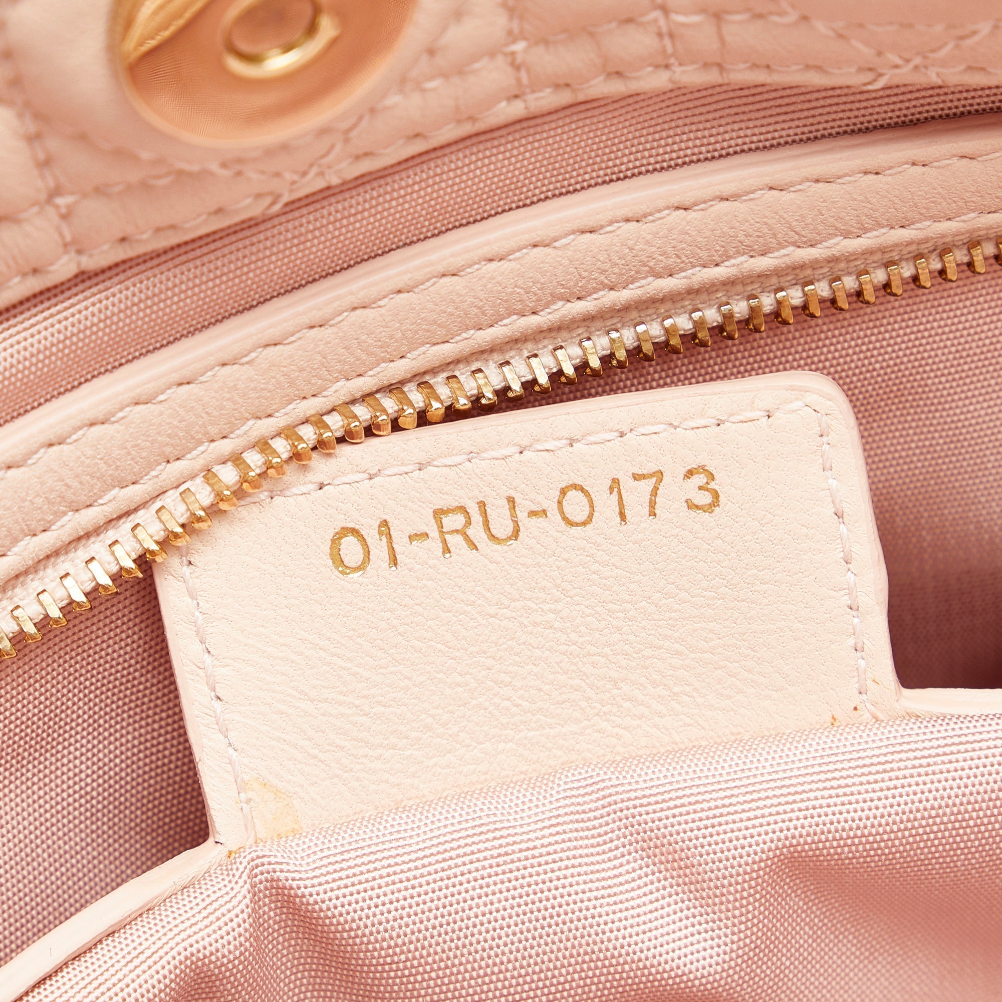 DIORLarge Cannage Lady  Soft Shopping Tote Tote Bag