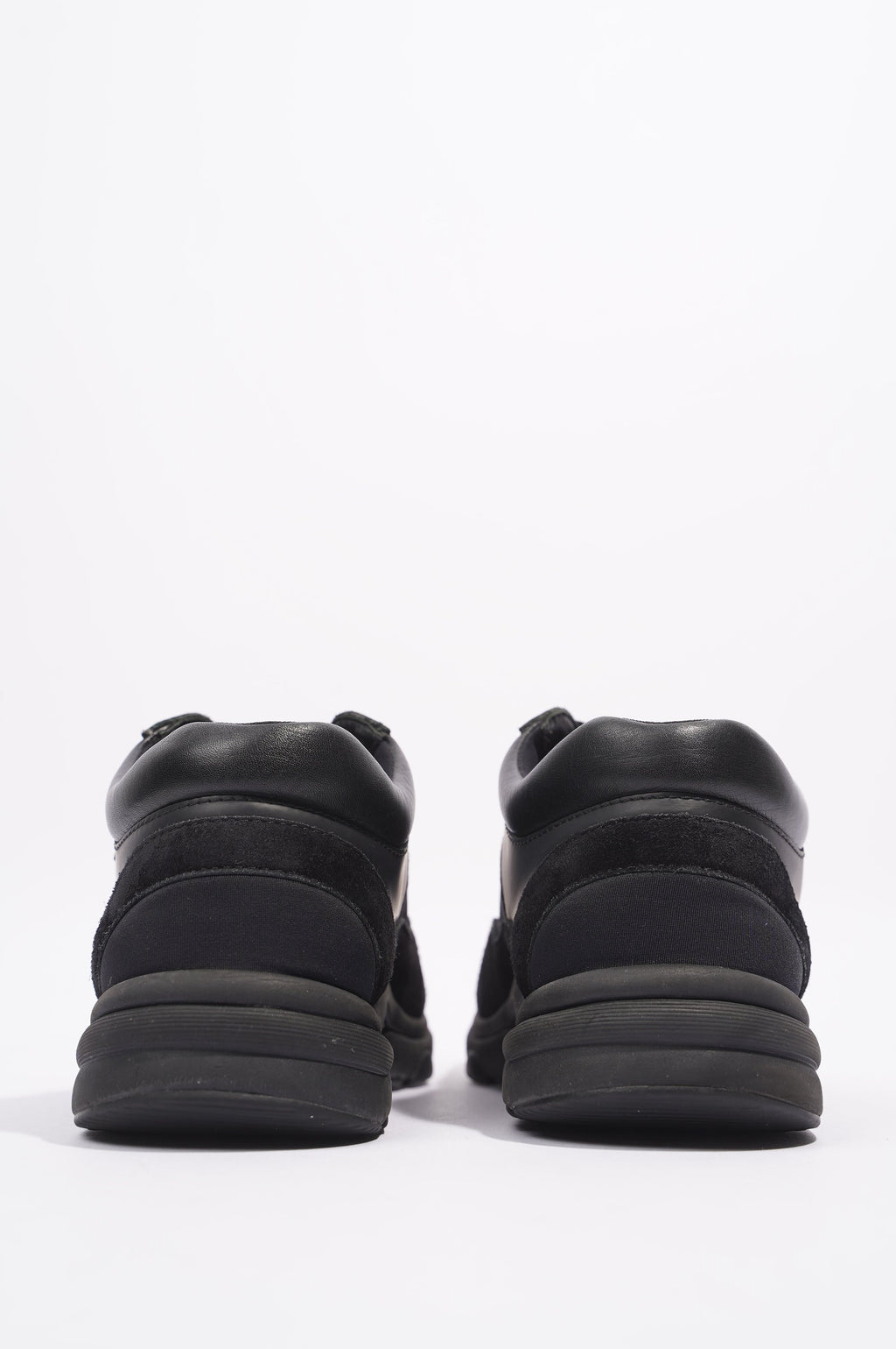 Chanel CC Logo Black Suede EU 37 UK 4