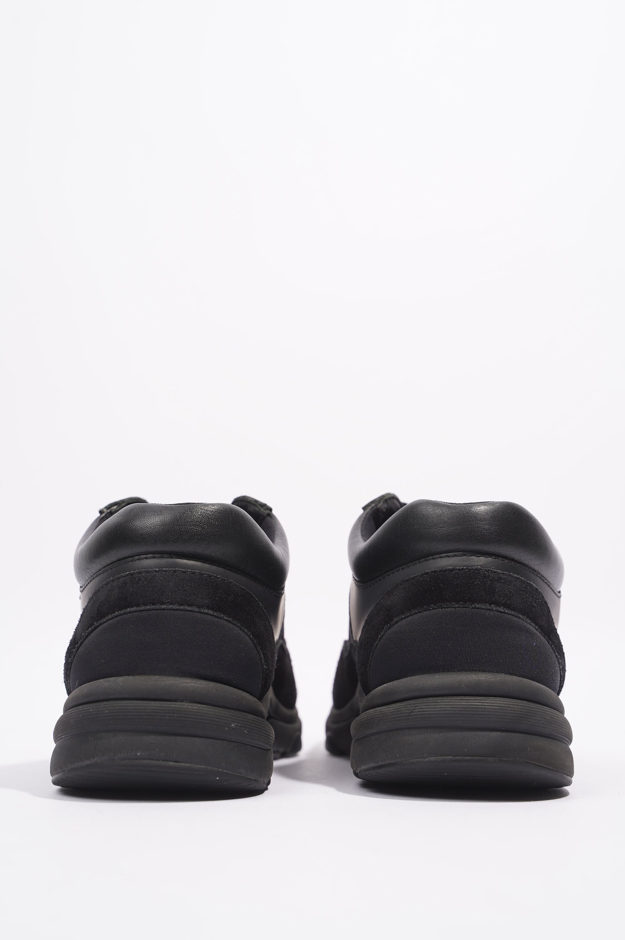 Chanel CC Logo Black Suede EU 37 UK 4