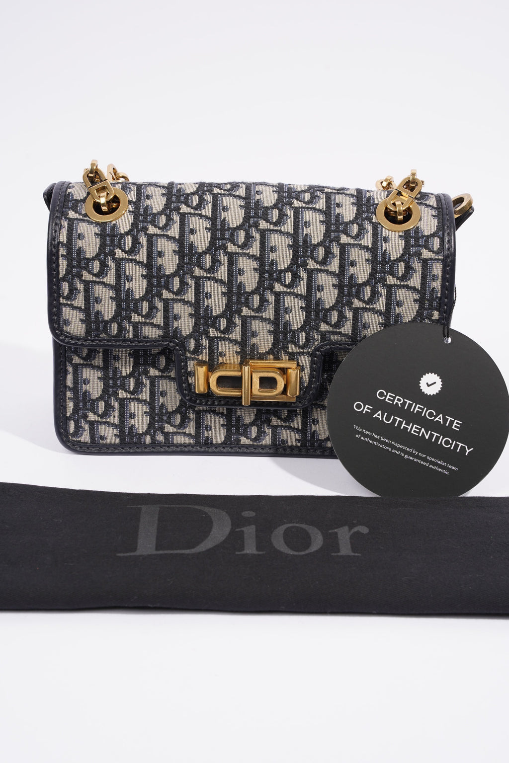 Christian Dior Addict Bag Oblique Canvas Medium