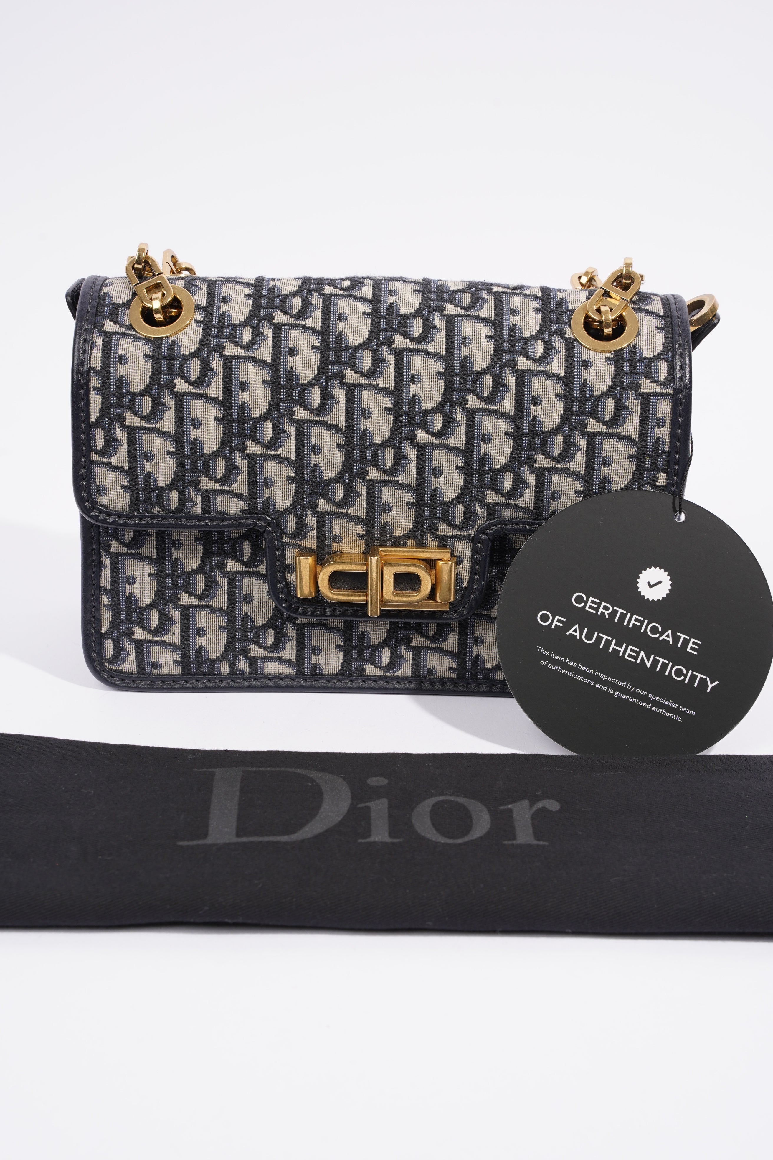 Christian Dior Addict Bag Oblique Canvas Medium