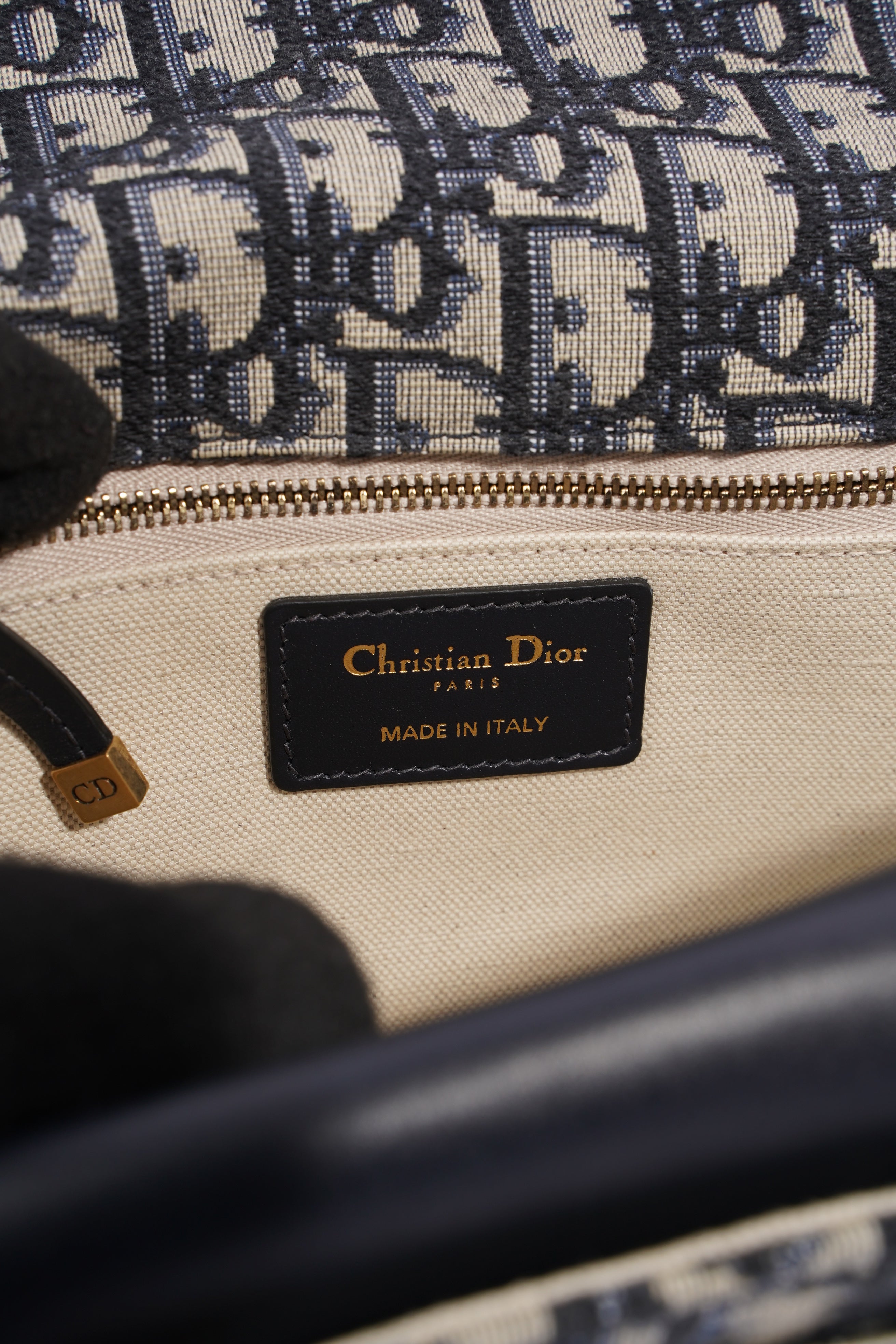 Christian Dior Addict Bag Oblique Canvas Medium