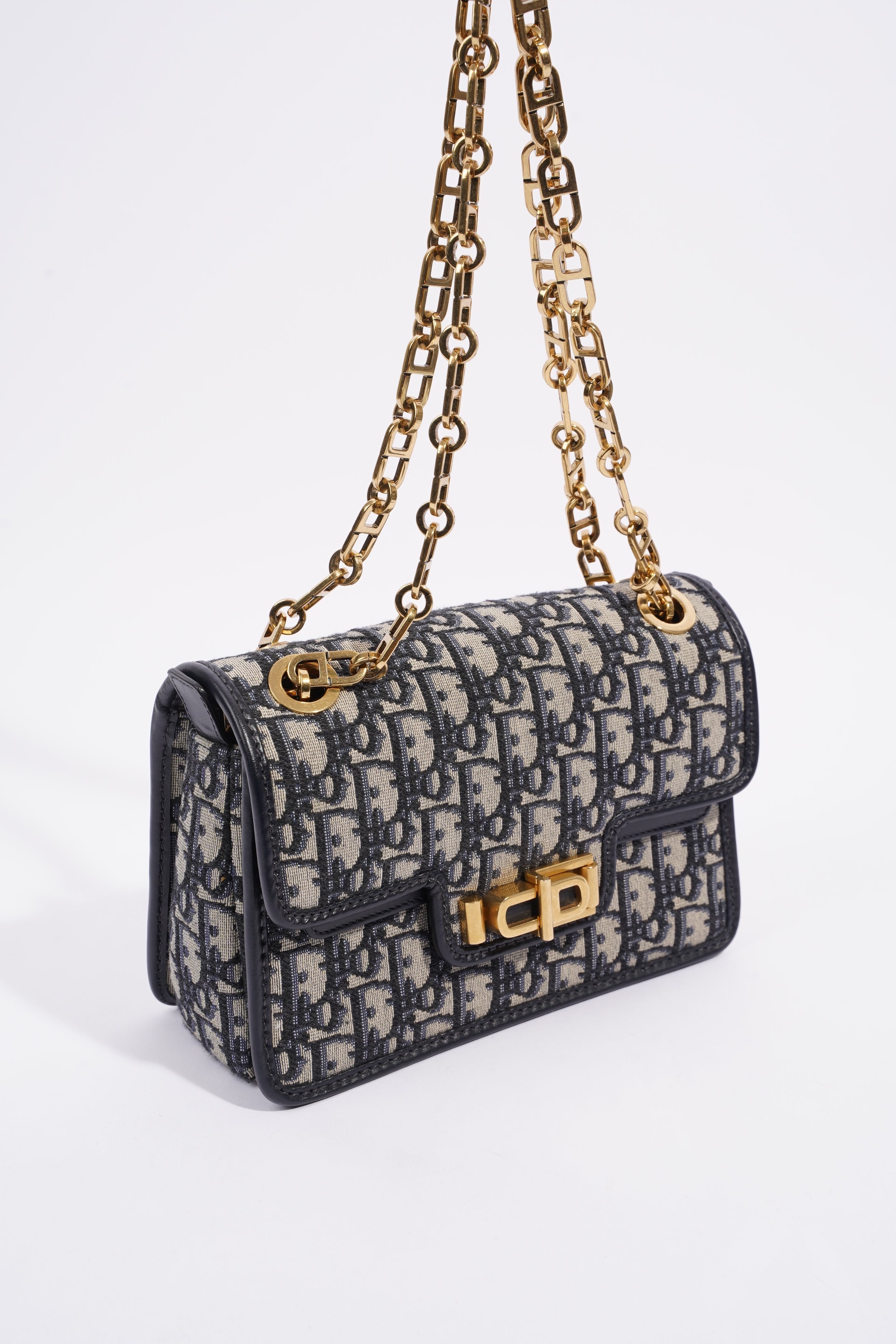 Christian Dior Addict Bag Oblique Canvas Medium