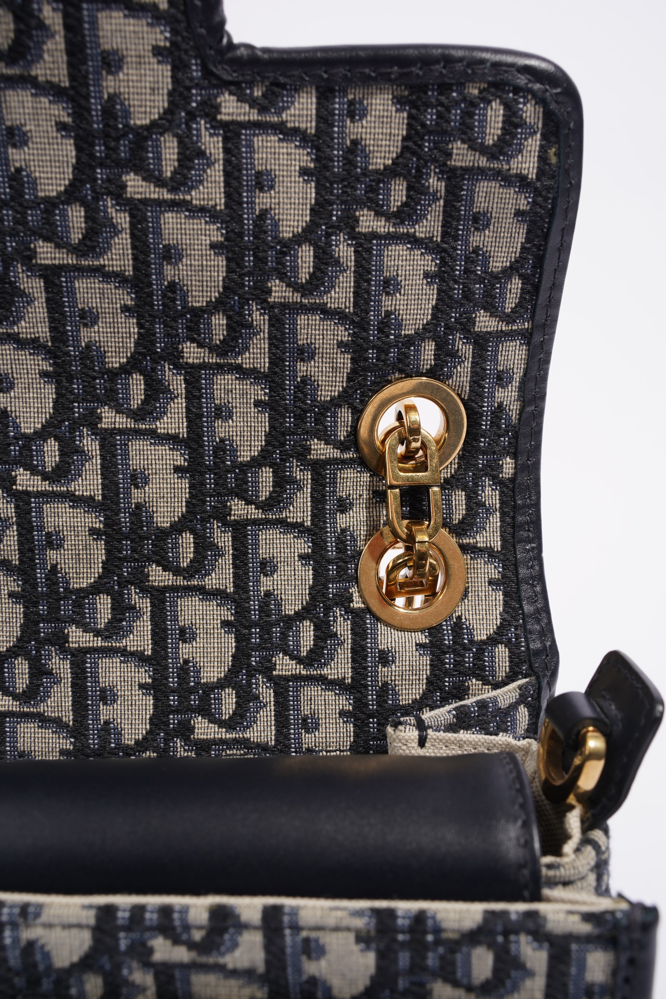 Christian Dior Addict Bag Oblique Canvas Medium