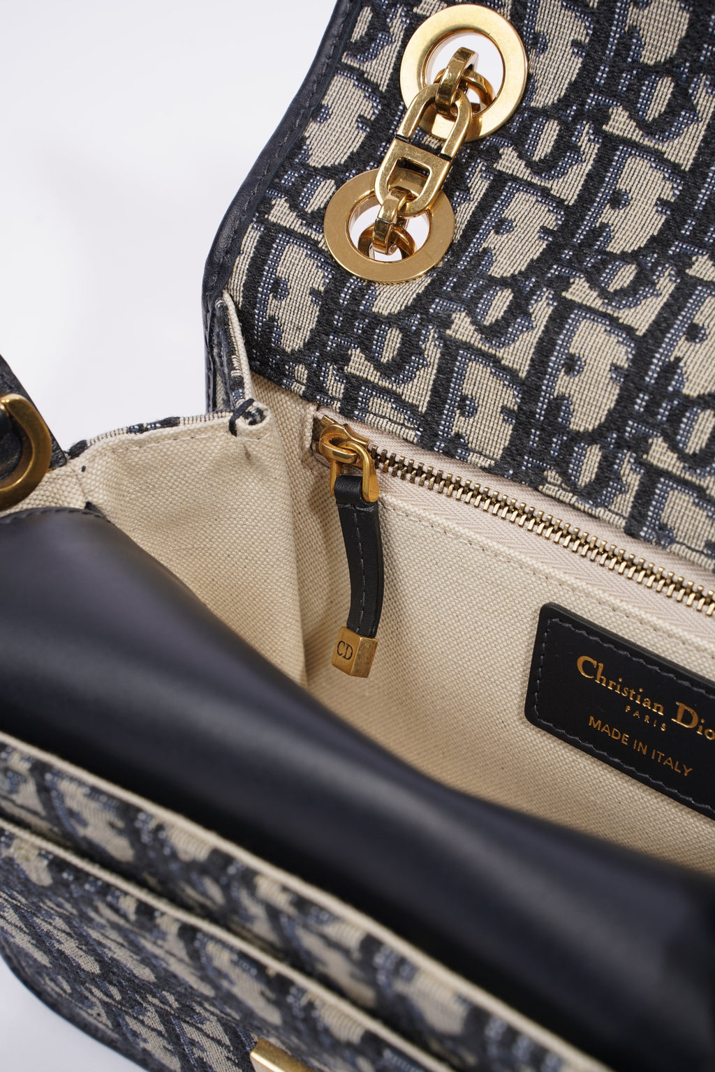 Christian Dior Addict Bag Oblique Canvas Medium
