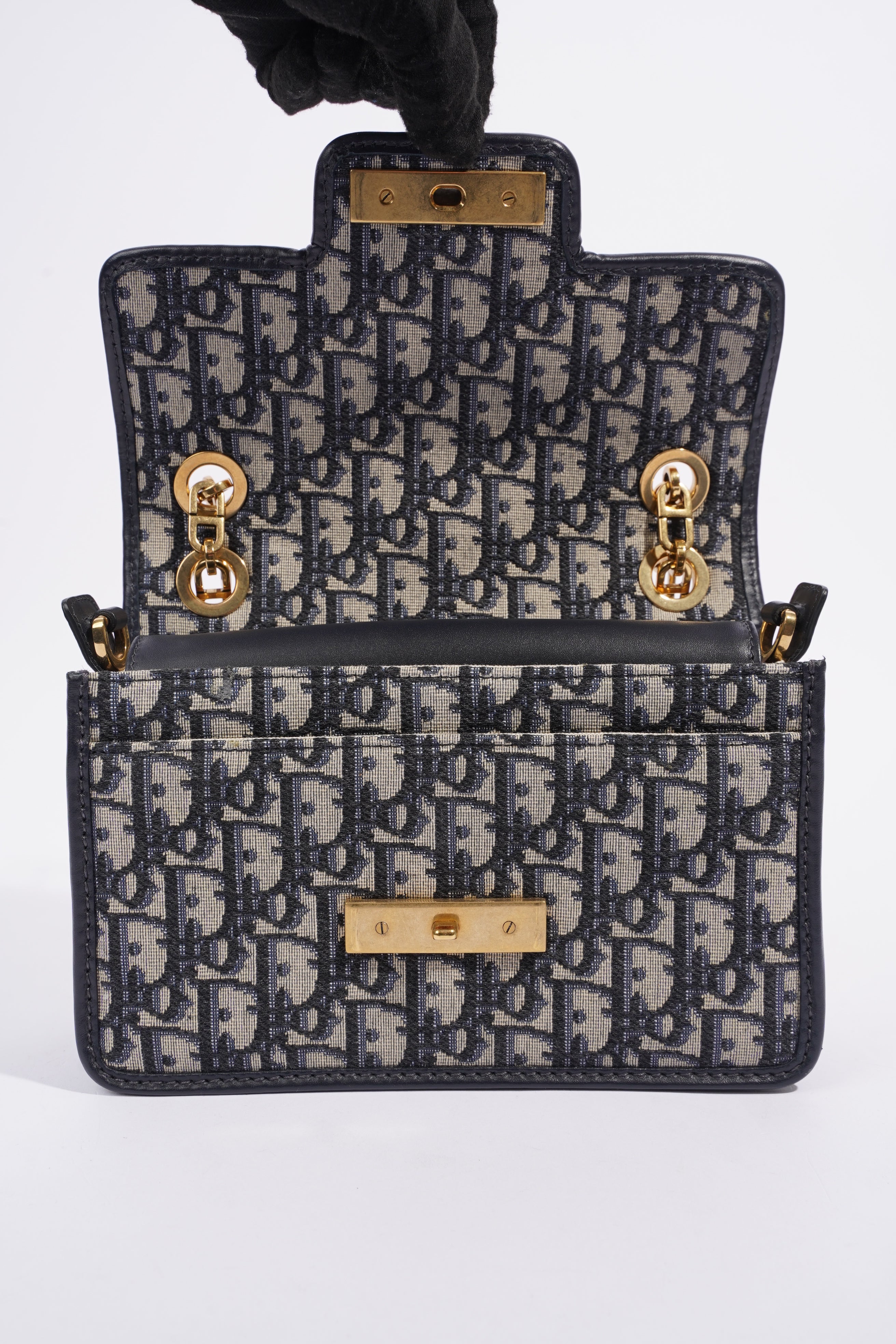 Christian Dior Addict Bag Oblique Canvas Medium