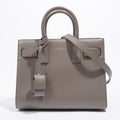 Saint Laurent Sac De Jour Grey Leather Nano