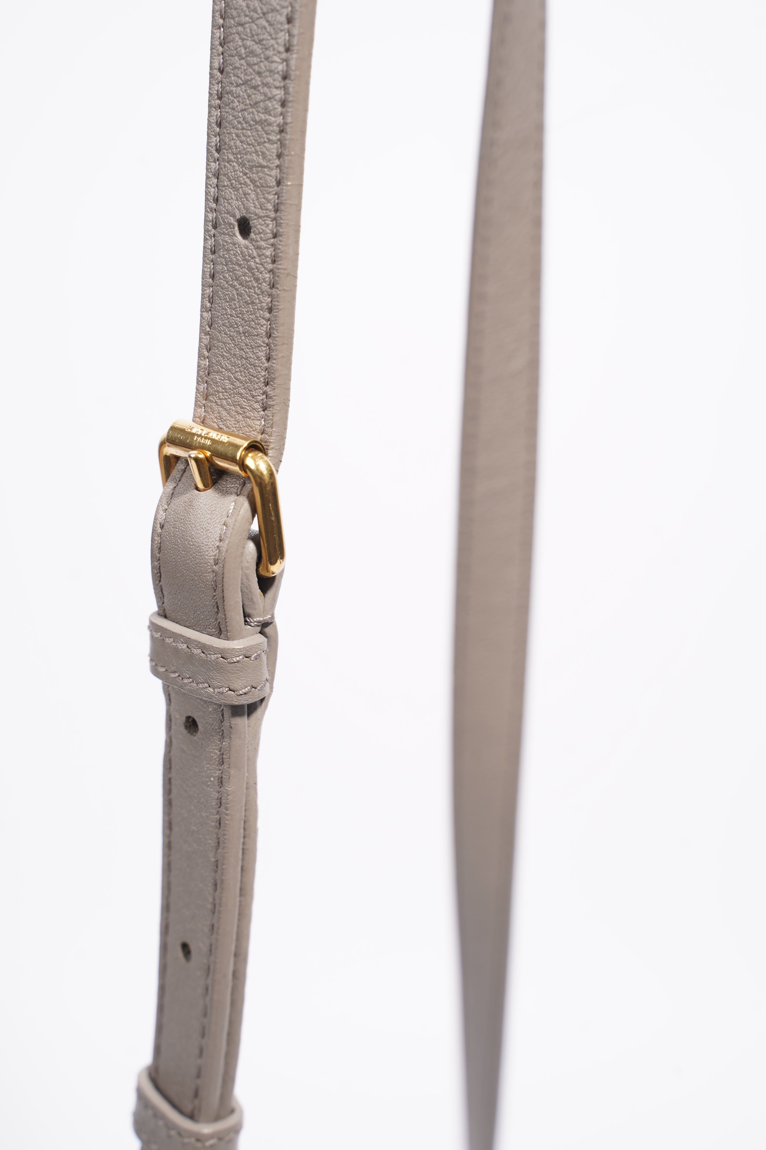 Saint Laurent Sac De Jour Grey Leather Nano