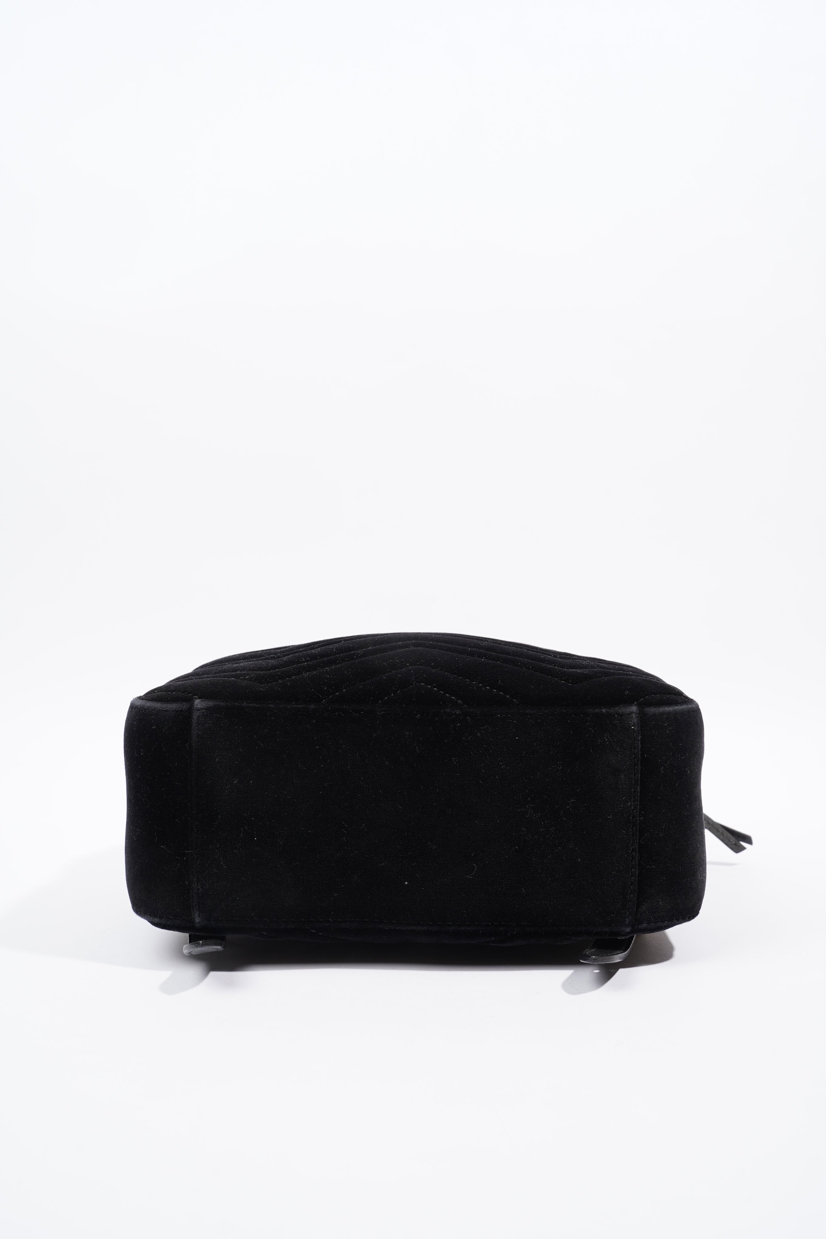 Gucci GG Marmont Matelasse Backpack Black Velvet