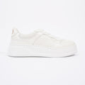 Gucci GG Embossed White Leather EU 38 UK 5