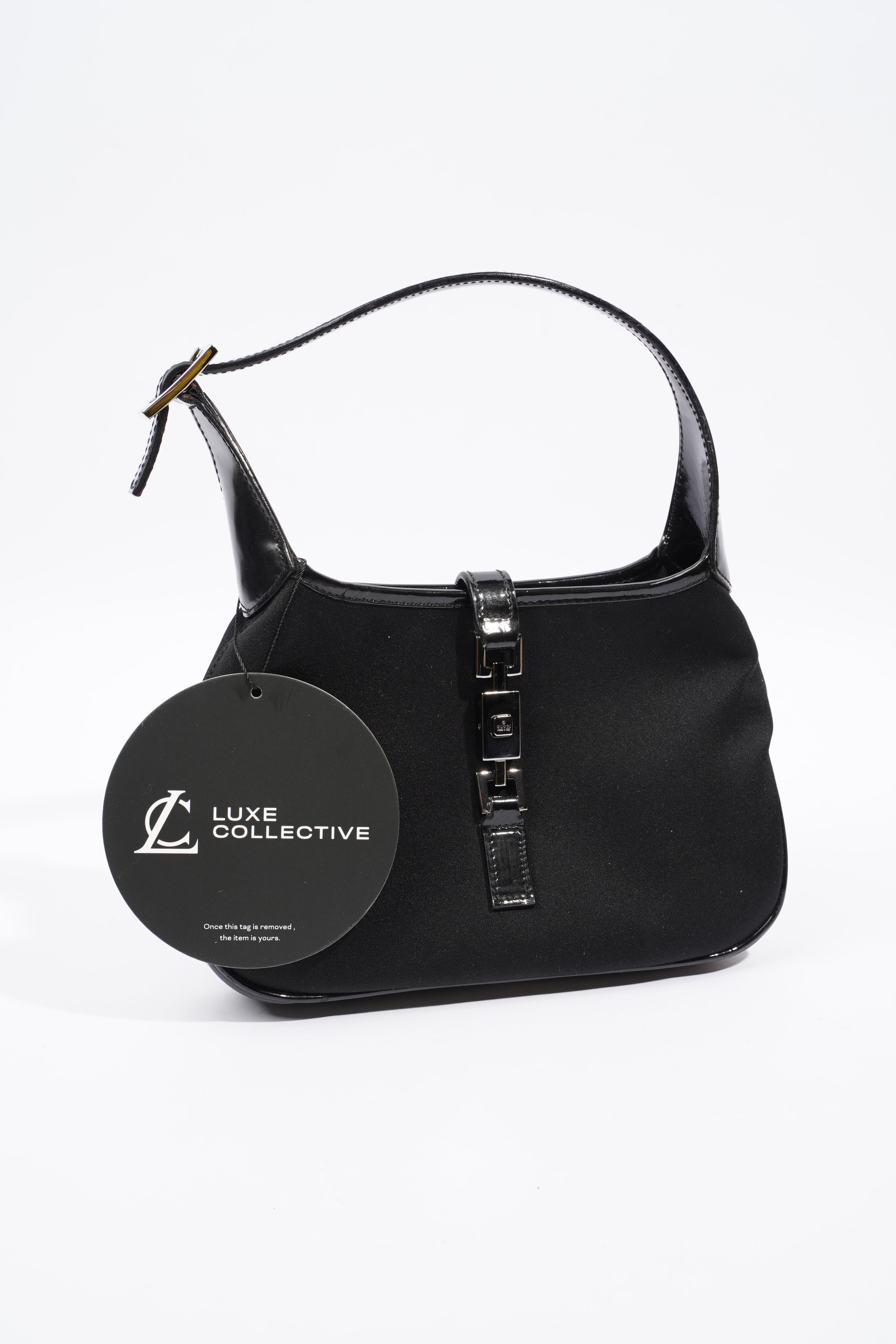 Gucci Jackie Black Nylon Mini