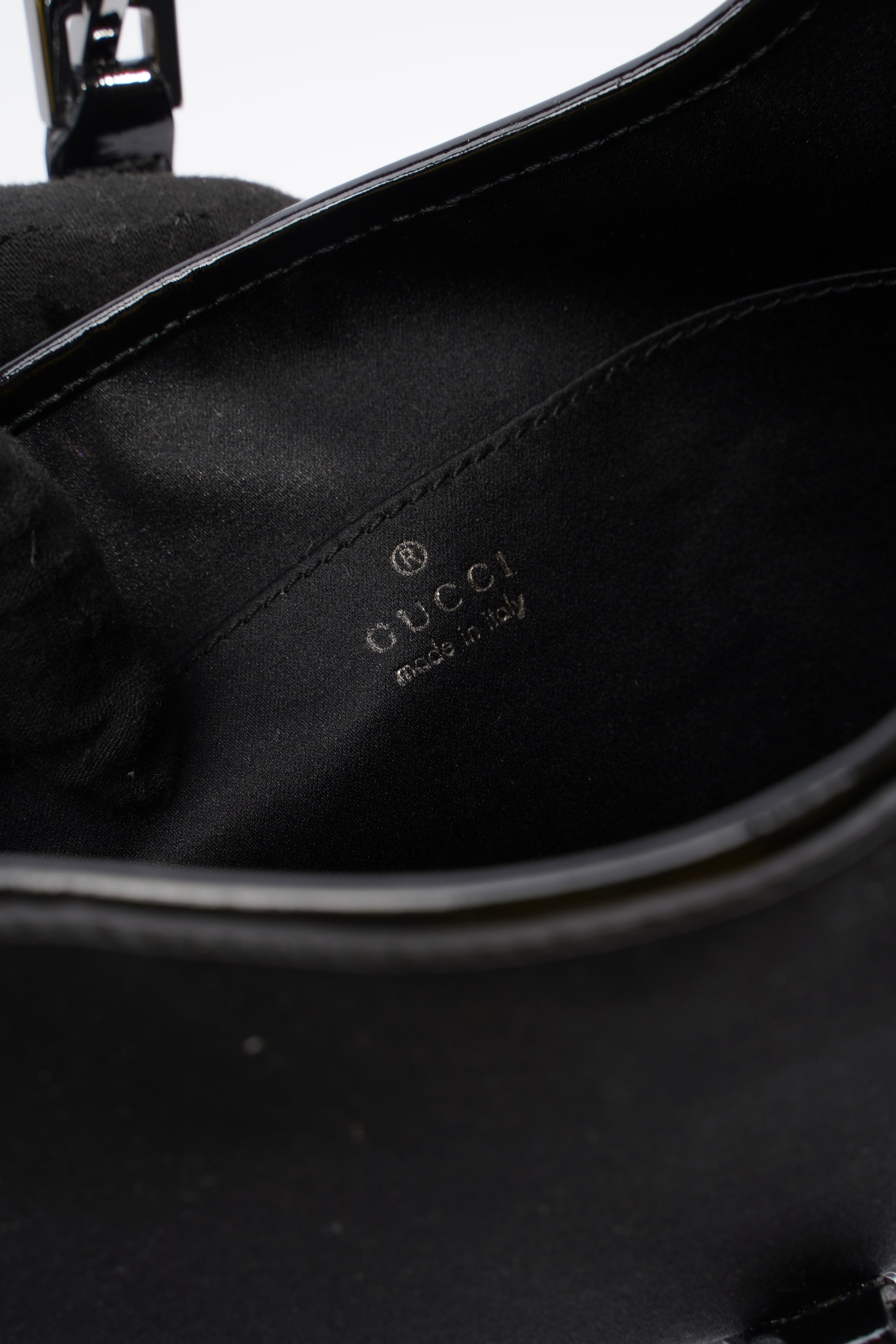Gucci Jackie Black Nylon Mini