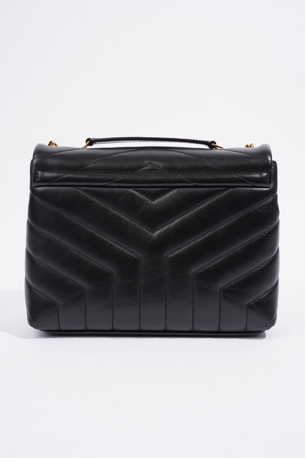 Saint Laurent Lou Lou Black Leather Small