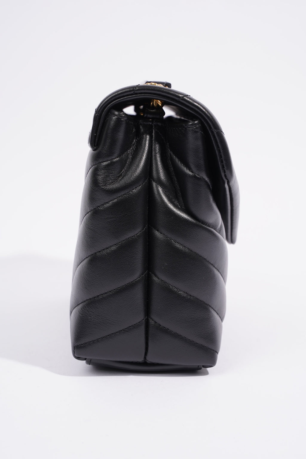 Saint Laurent Lou Lou Black Leather Small
