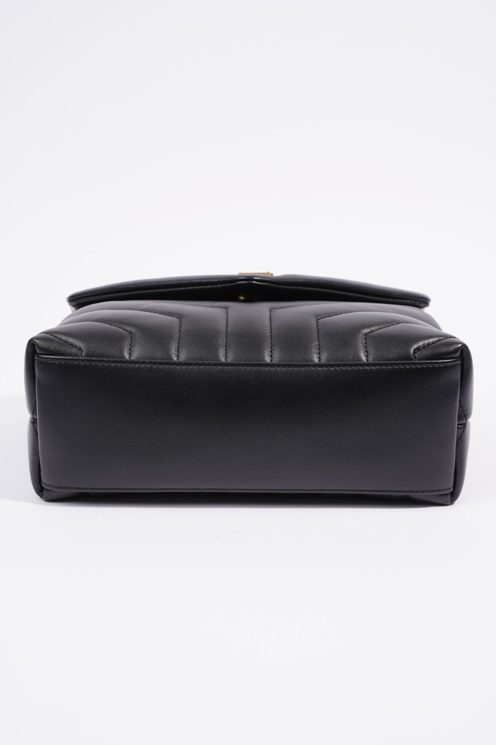 Saint Laurent Lou Lou Black Leather Small
