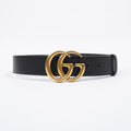 Gucci GG Marmont Belt Black Calfskin Leather 75cm 30"