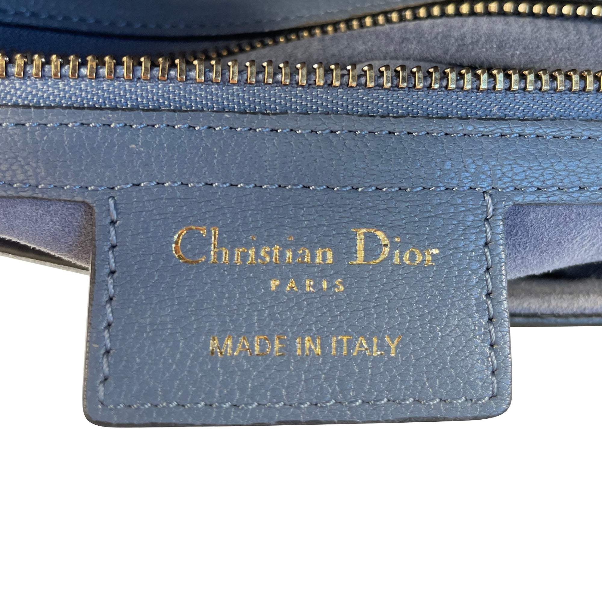 DIOR Medium Leather Saddle Bag