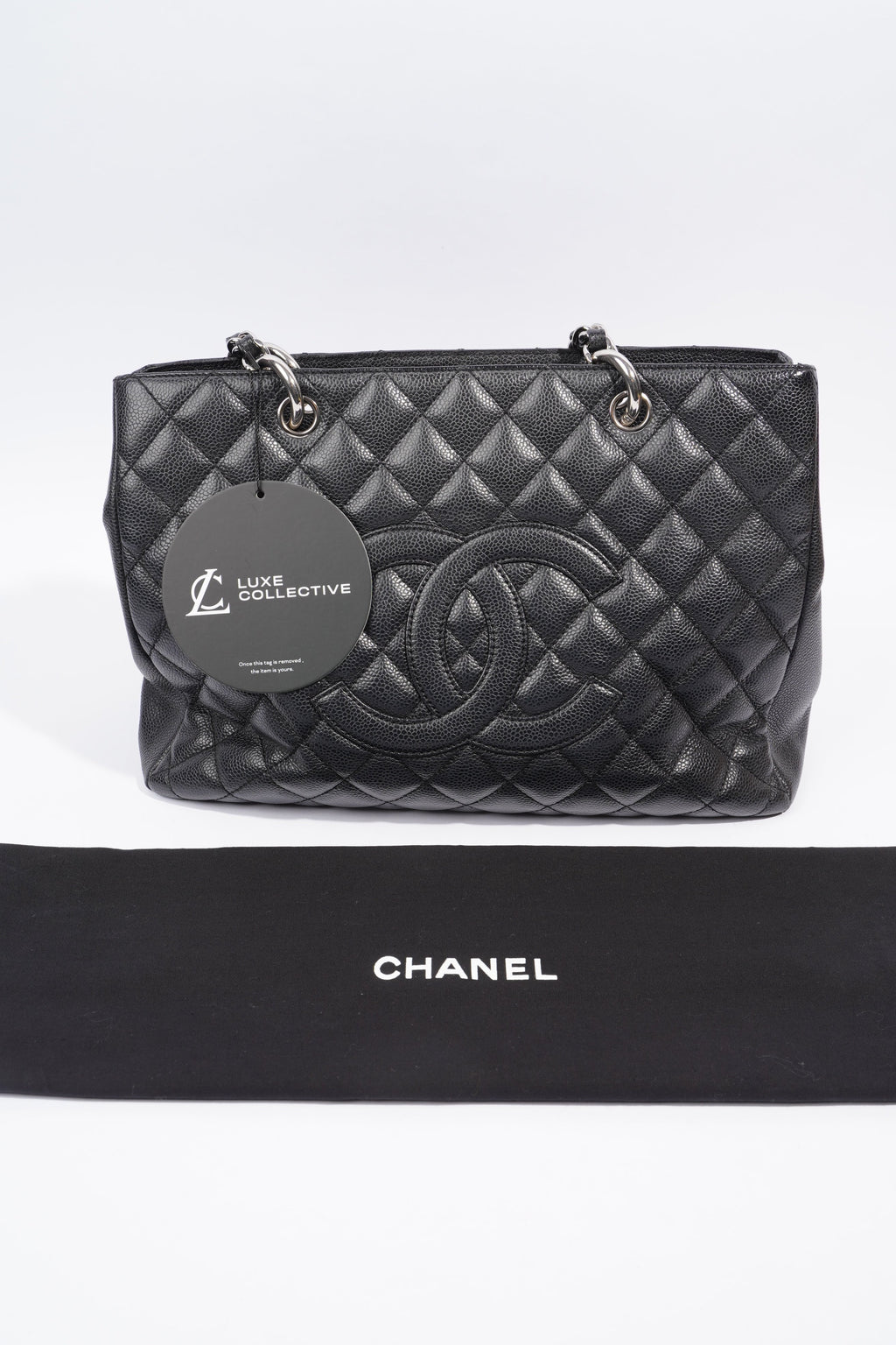 Chanel Grand Shopping Tote  Black Caviar Leather