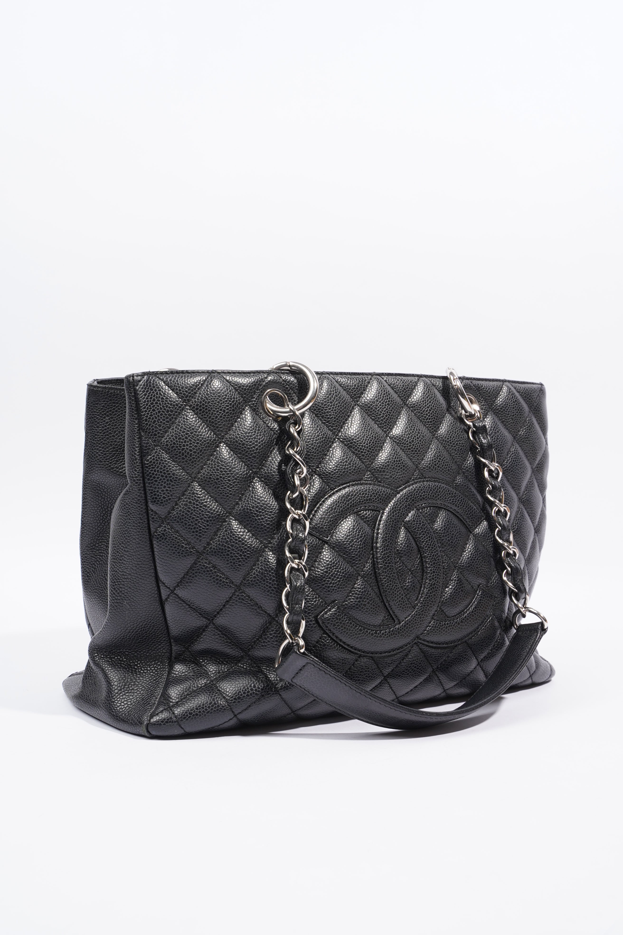 Chanel Grand Shopping Tote  Black Caviar Leather