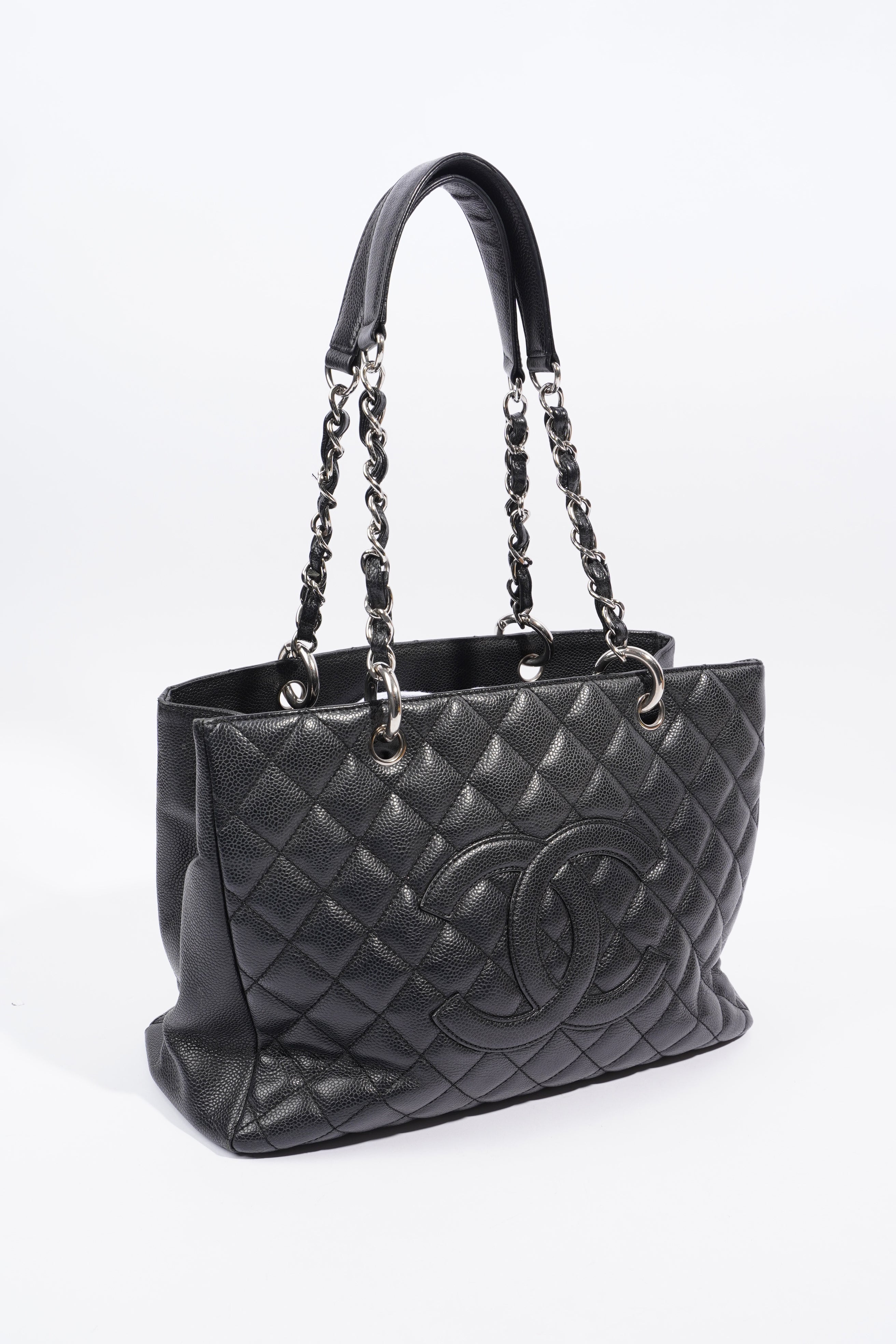 Chanel Grand Shopping Tote  Black Caviar Leather