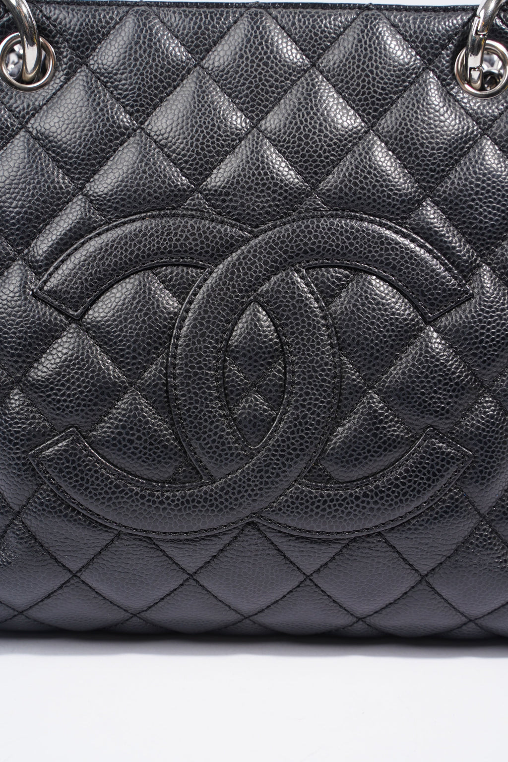 Chanel Grand Shopping Tote  Black Caviar Leather