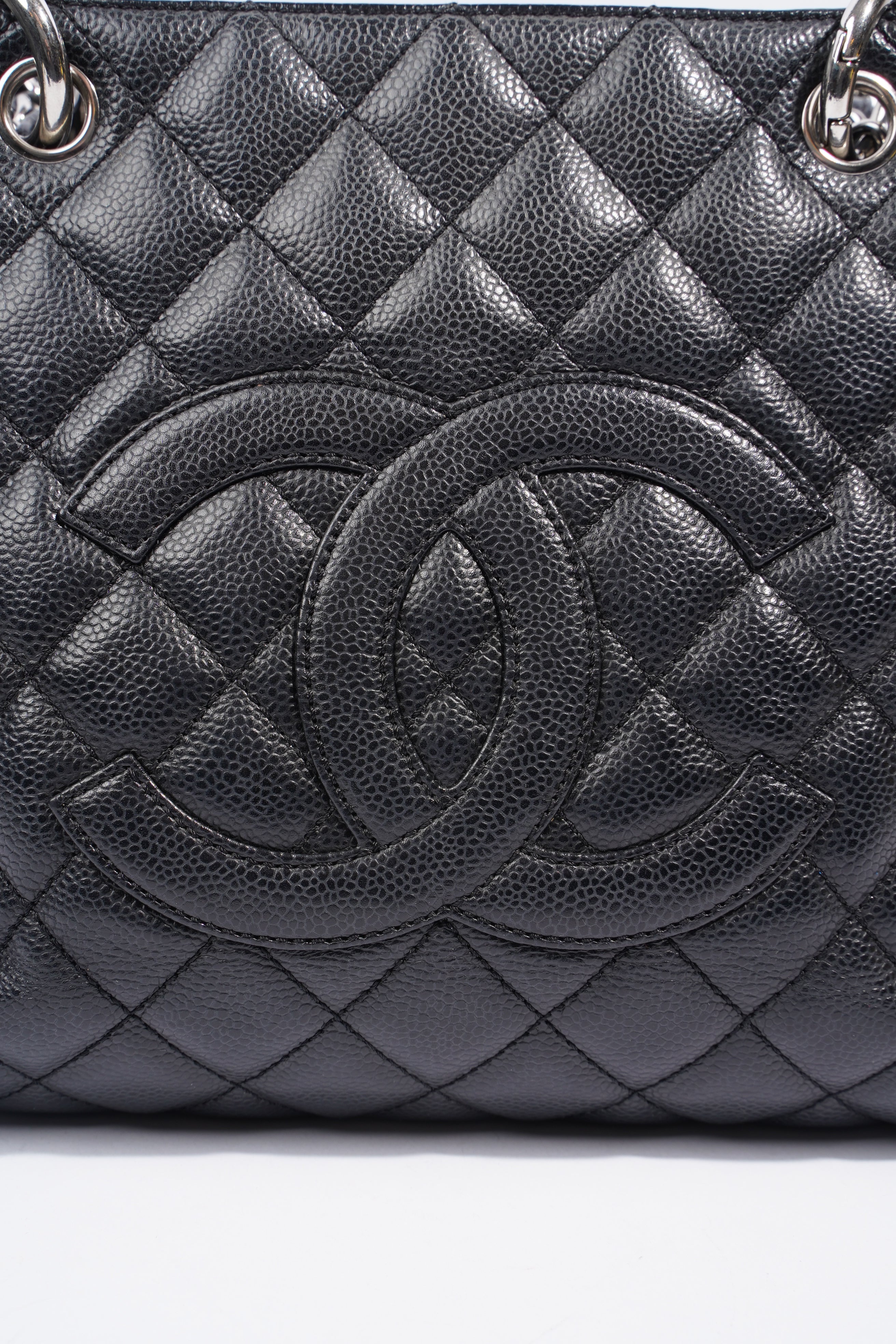 Chanel Grand Shopping Tote  Black Caviar Leather