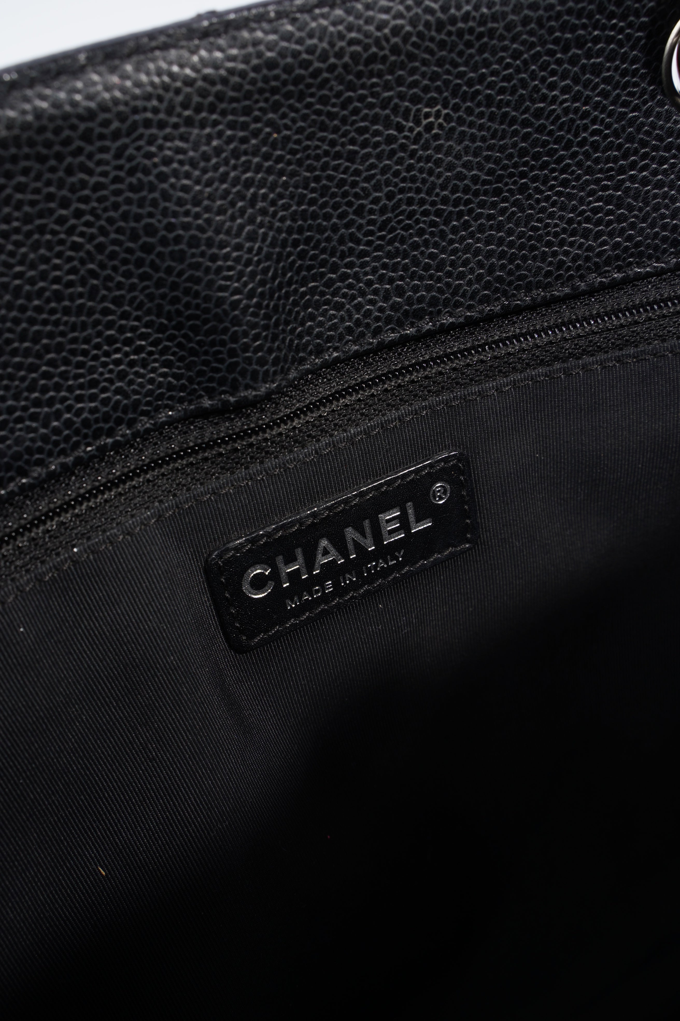 Chanel Grand Shopping Tote  Black Caviar Leather