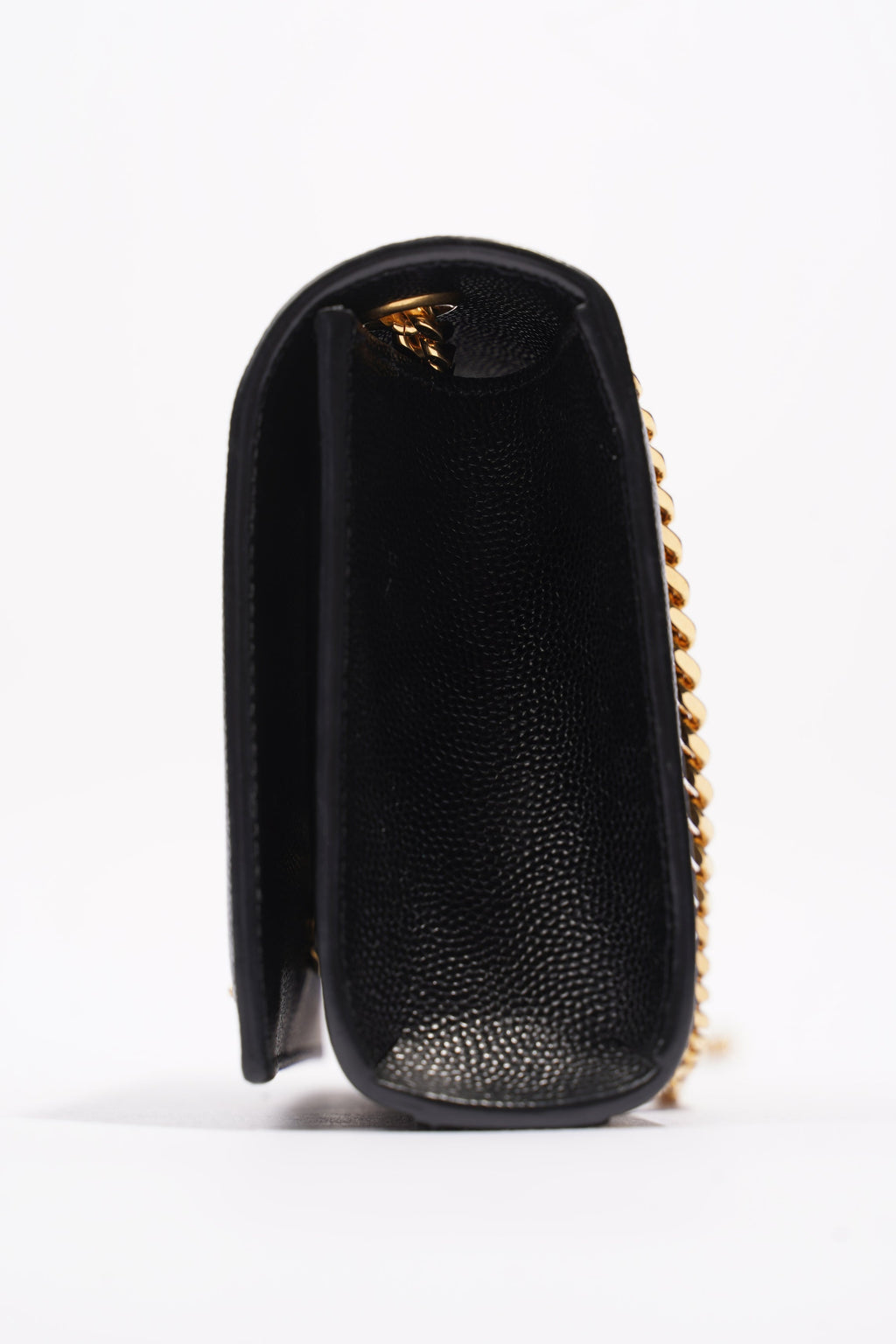 Saint Laurent Kate Black Leather Mini