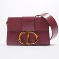Christian Dior 30 Motaigne Box Bag Grape Leather