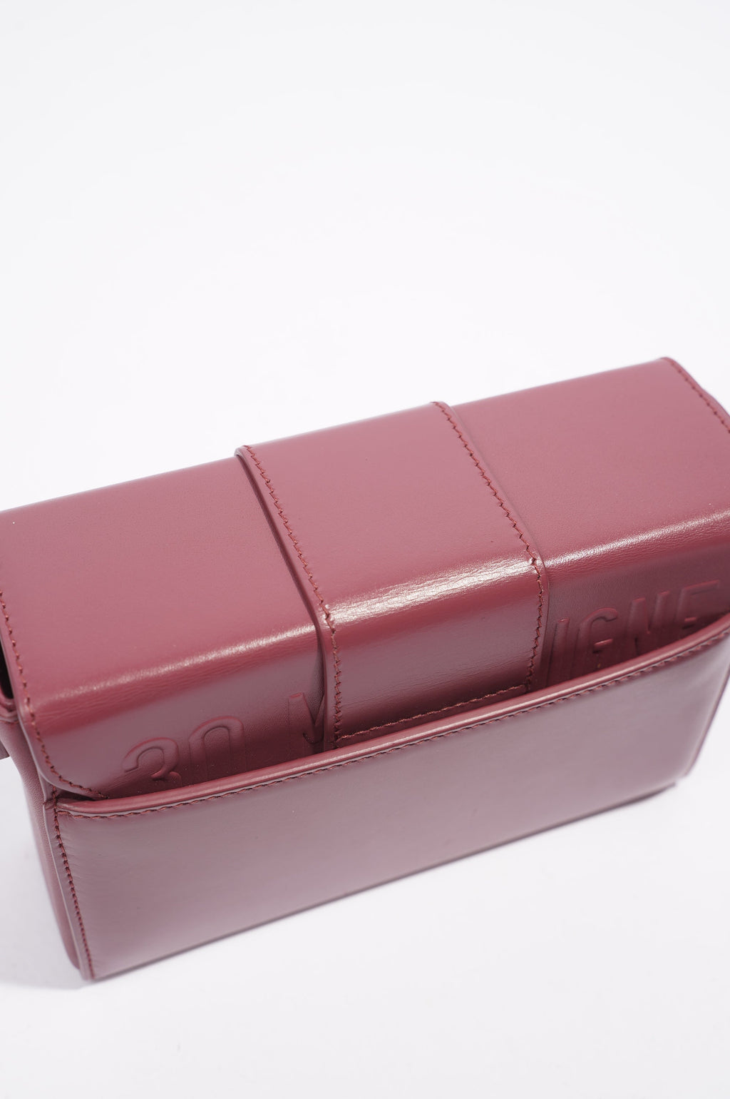 Christian Dior 30 Motaigne Box Bag Grape Leather