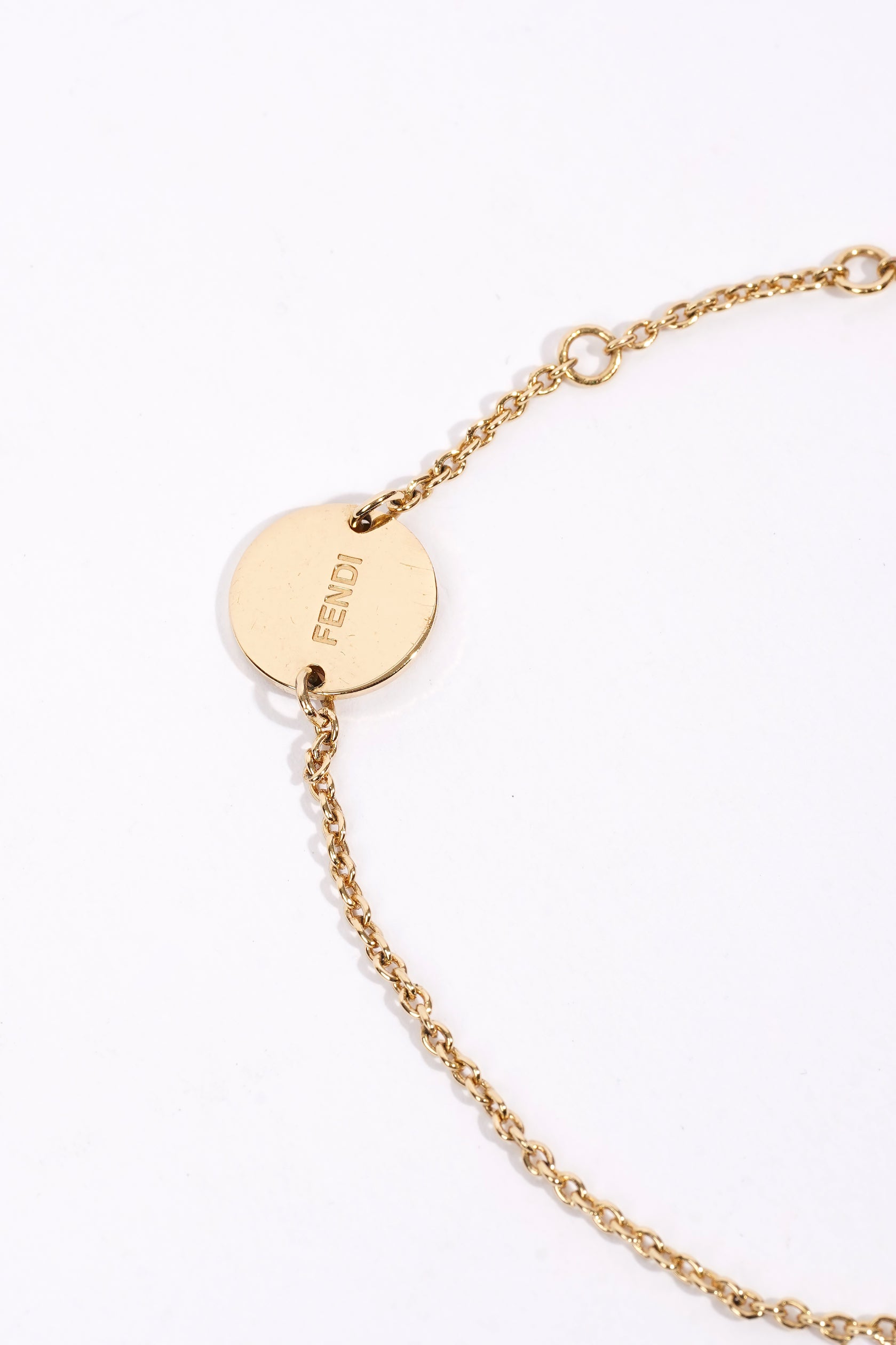 Fendi F is Fendi Bracelet Gold / Black Base Metal