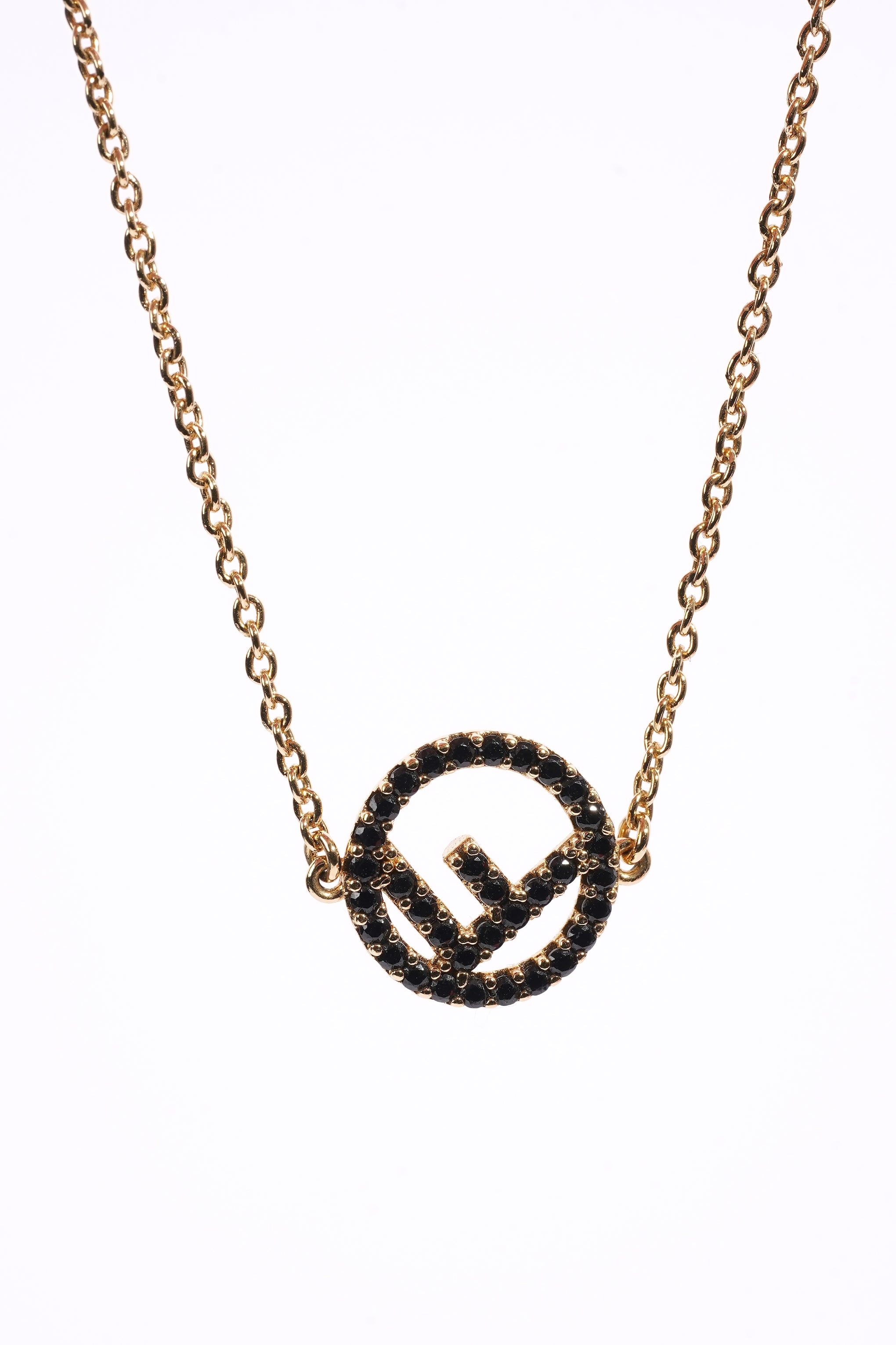 Fendi F is Fendi Bracelet Gold / Black Base Metal