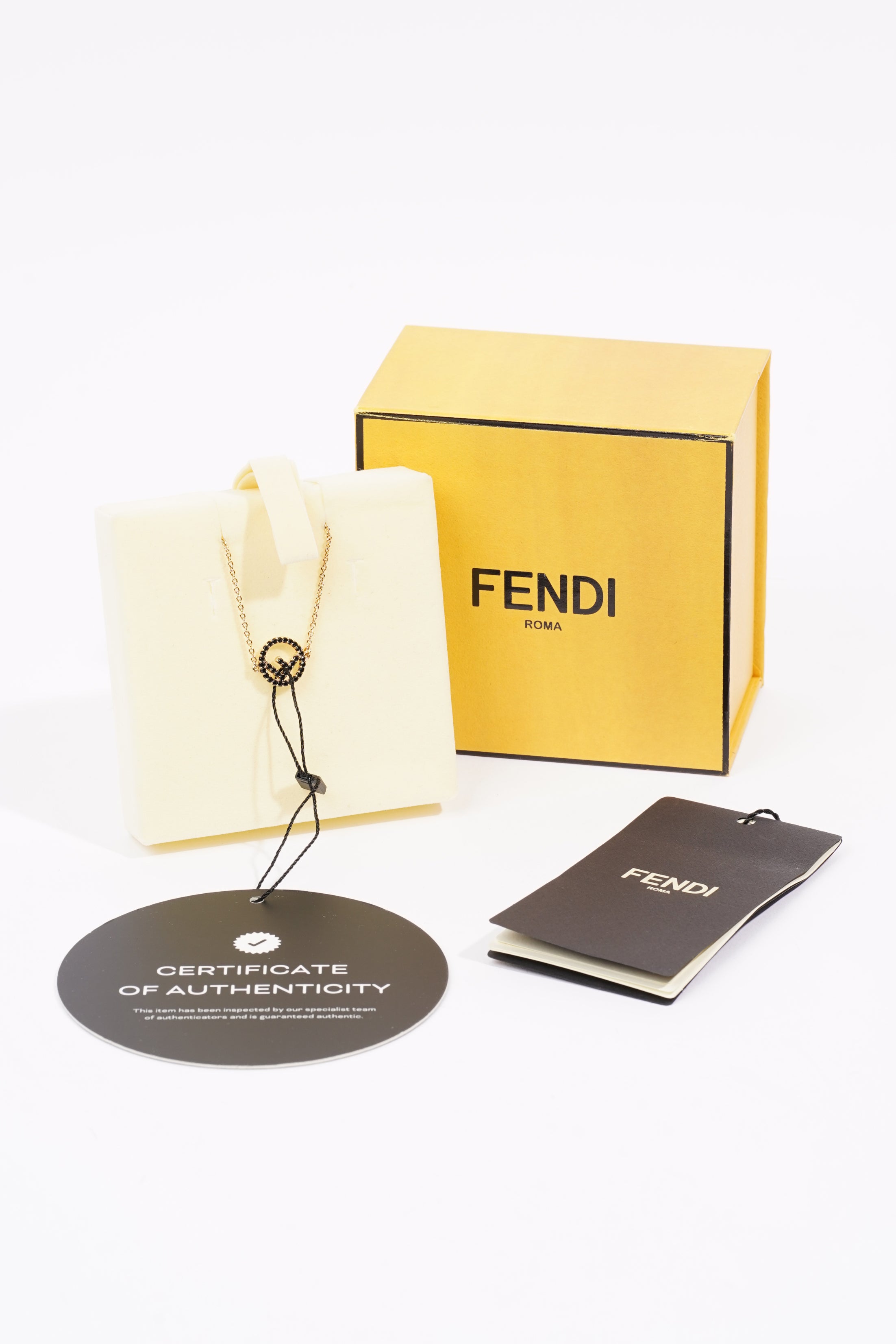Fendi F is Fendi Bracelet Gold / Black Base Metal
