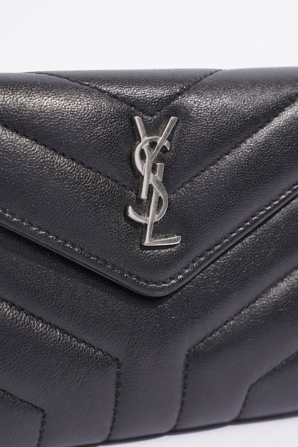 Saint Laurent Small Envelope Wallet Black Leather