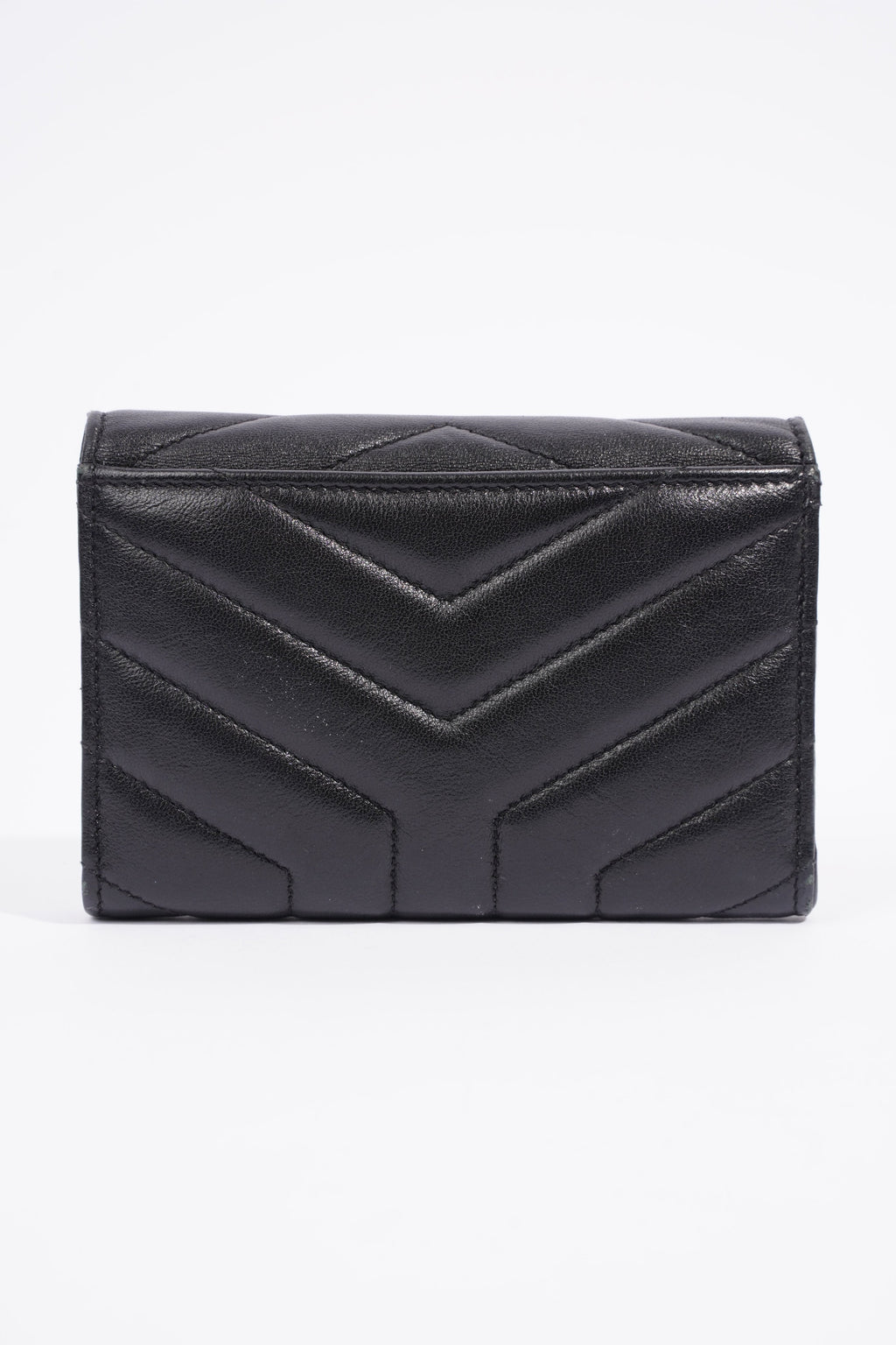 Saint Laurent Small Envelope Wallet Black Leather