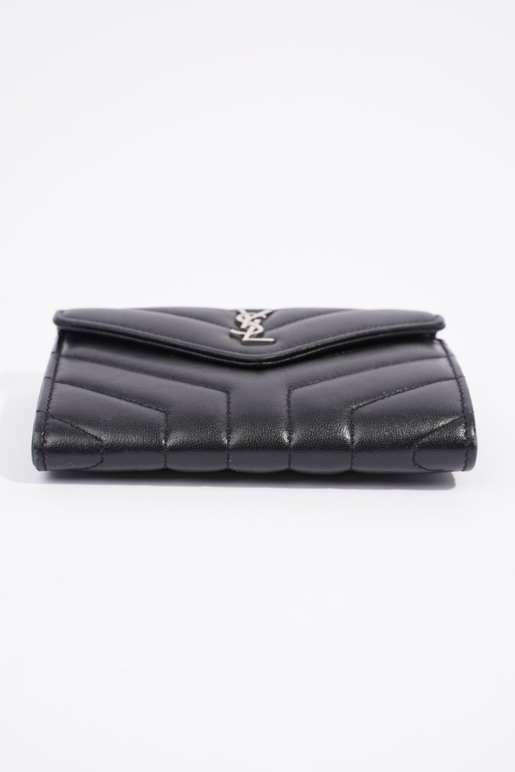 Saint Laurent Small Envelope Wallet Black Leather