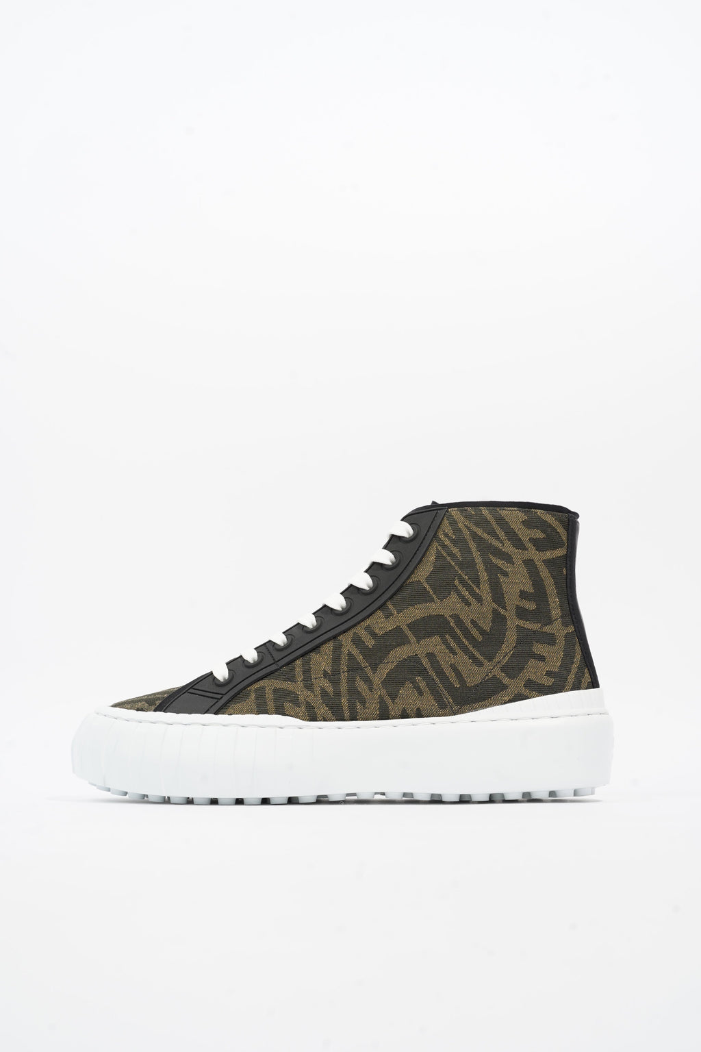 Fendi FF Vertigo High Top Zucca Canvas EU 43 UK 9